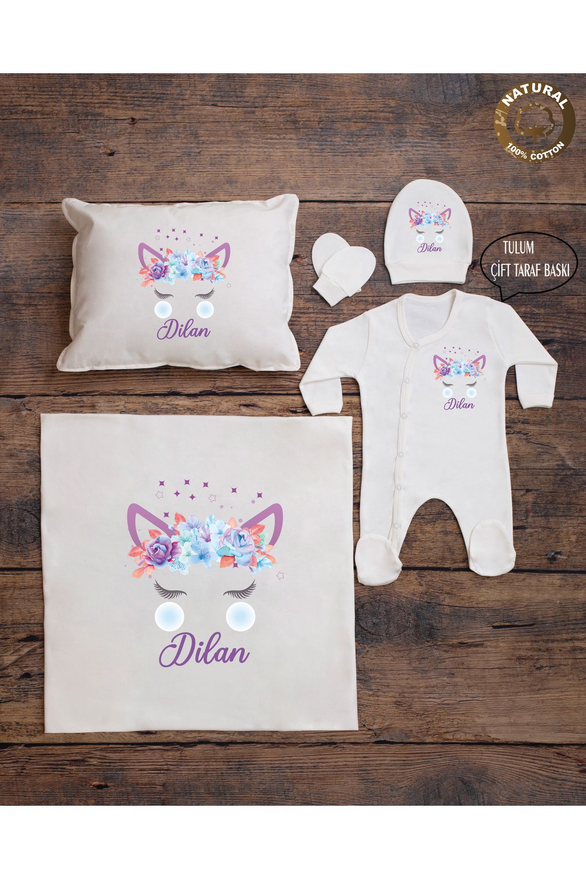 Personalized baby 2025 pillow and blanket