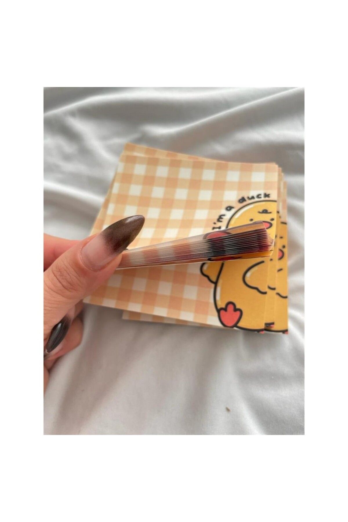 Rota Hediyelik-I Am a Duck Memo Pad Square Notebook 3
