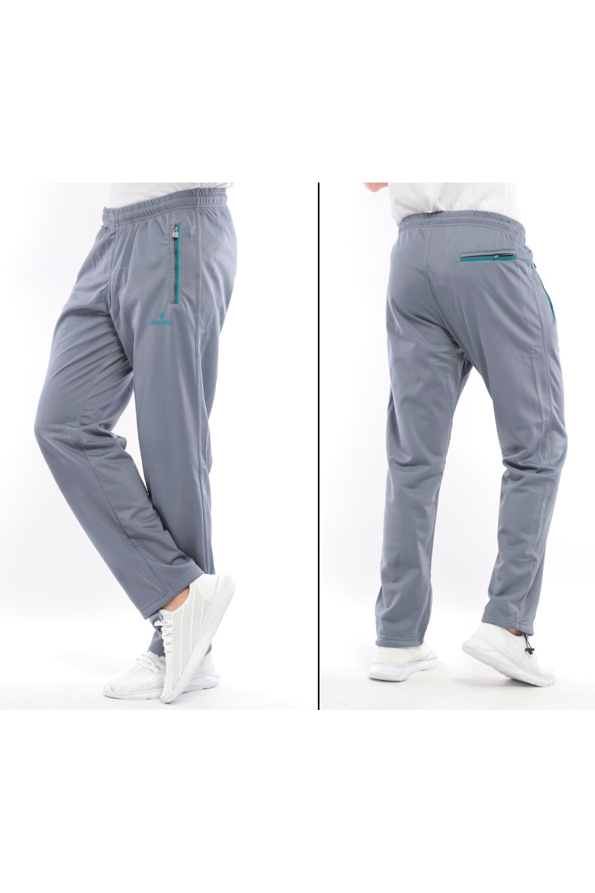 شلوار گرمکن مردانه خاکستری FORE SPORT | 23-1145 اورجینال - تصویر 8