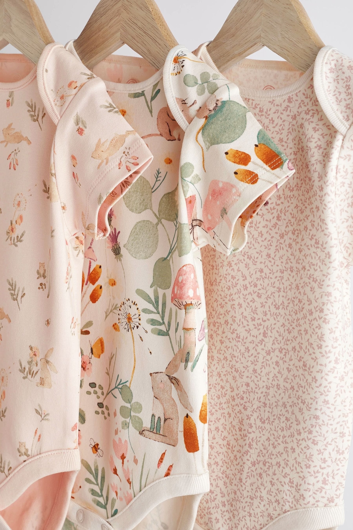 بادی نوزادی دخترانه صورتی Next Baby | d70-067 اورجینال - تصویر 3