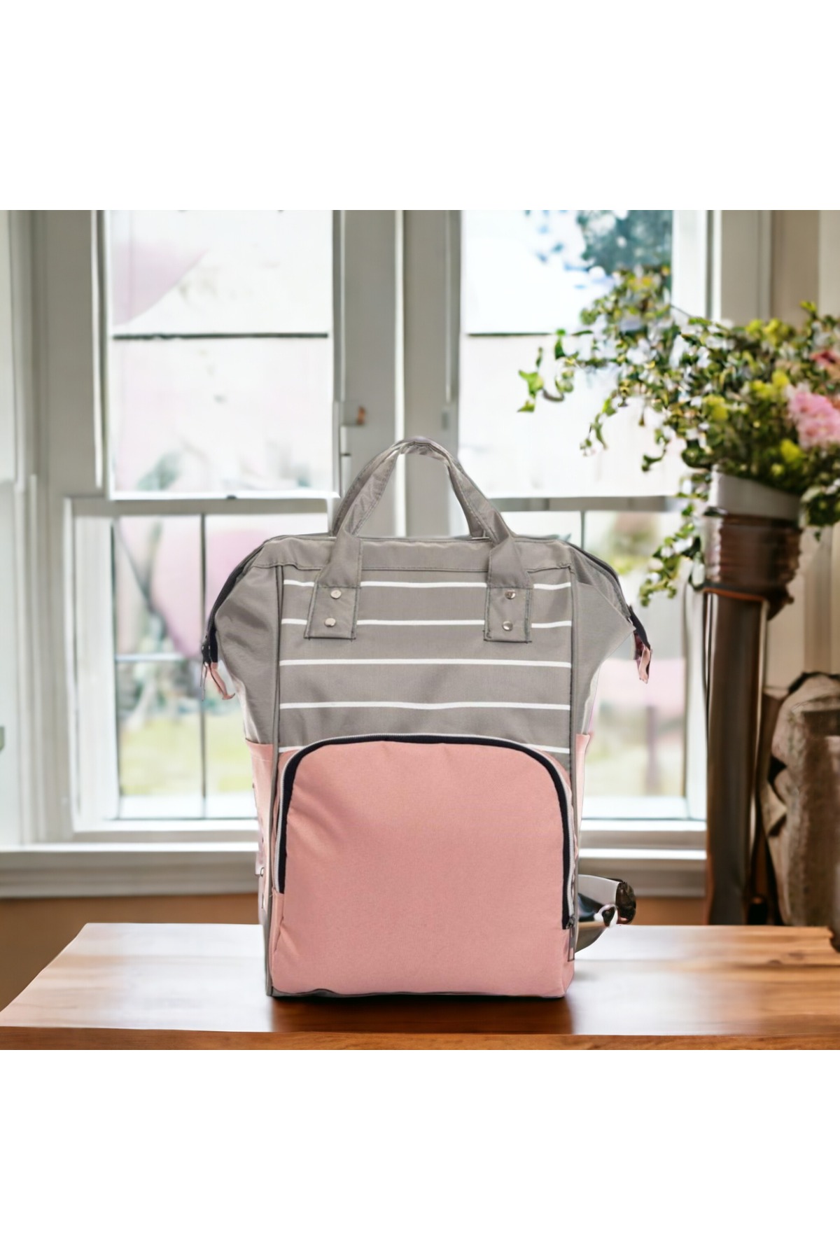 sahra bebek 6’lı Bebek Doğum Seti(HASTANE ÇIKIŞ,ANNE&BEBEK BAKIM OMUZ VE SIRT ÇANTASI,BATTANİYE,ÇORAP VE MENDİL) fotoğrafı 6 (önizleme)