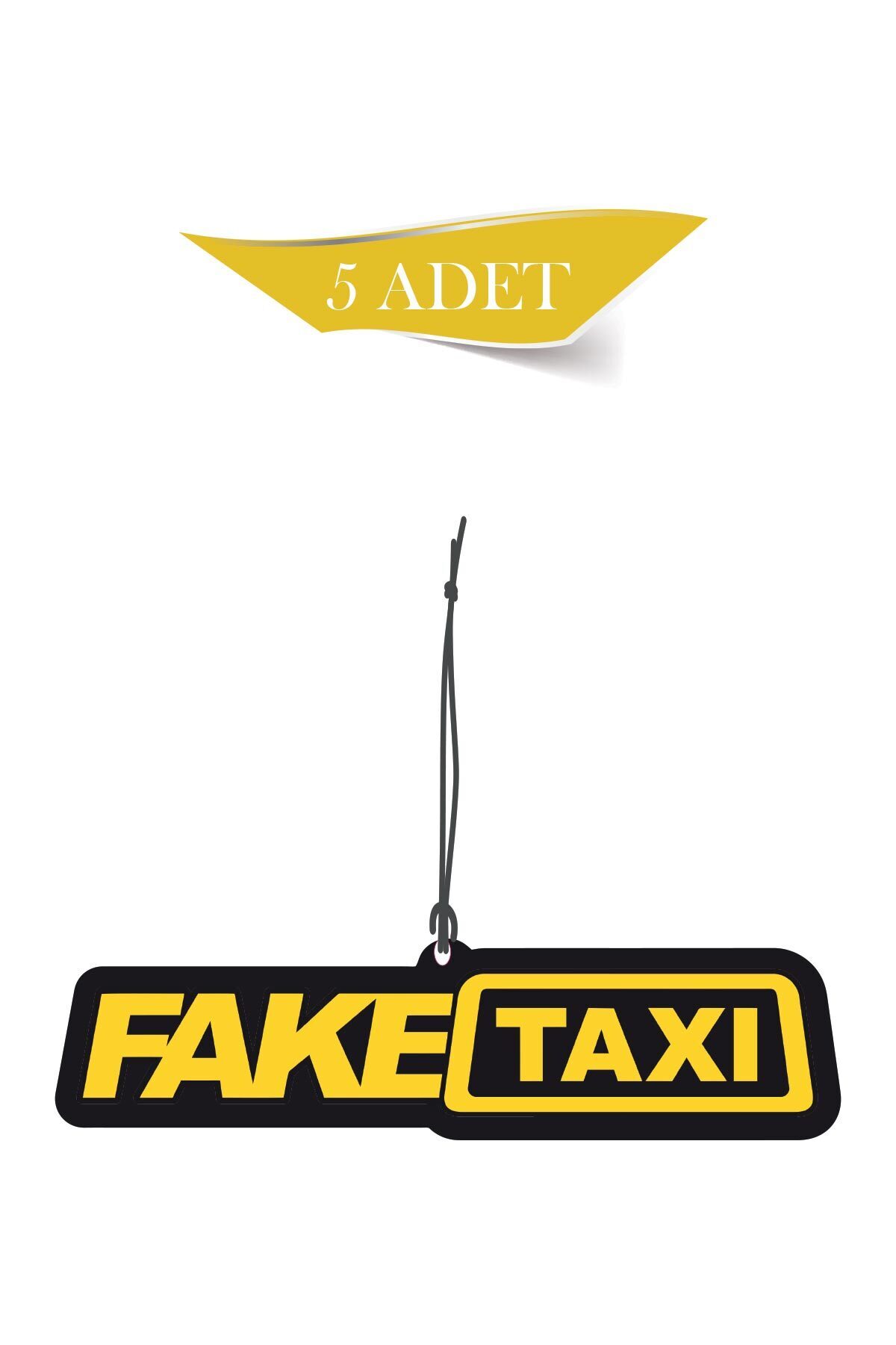Genel Markalar Fake Taksi 5'li Dekoratif Oto Kokusu ve Oto Aksesuarı