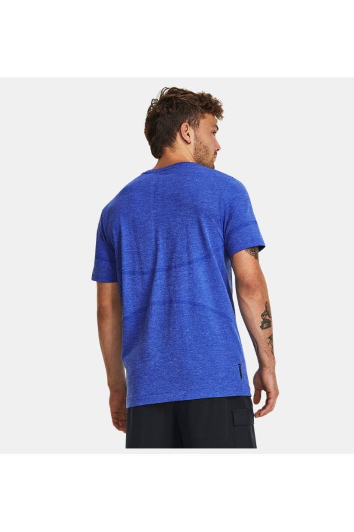 تی شرت آبی مردانه آستین کوتاه 1376781 400 اورجینال Under Armour