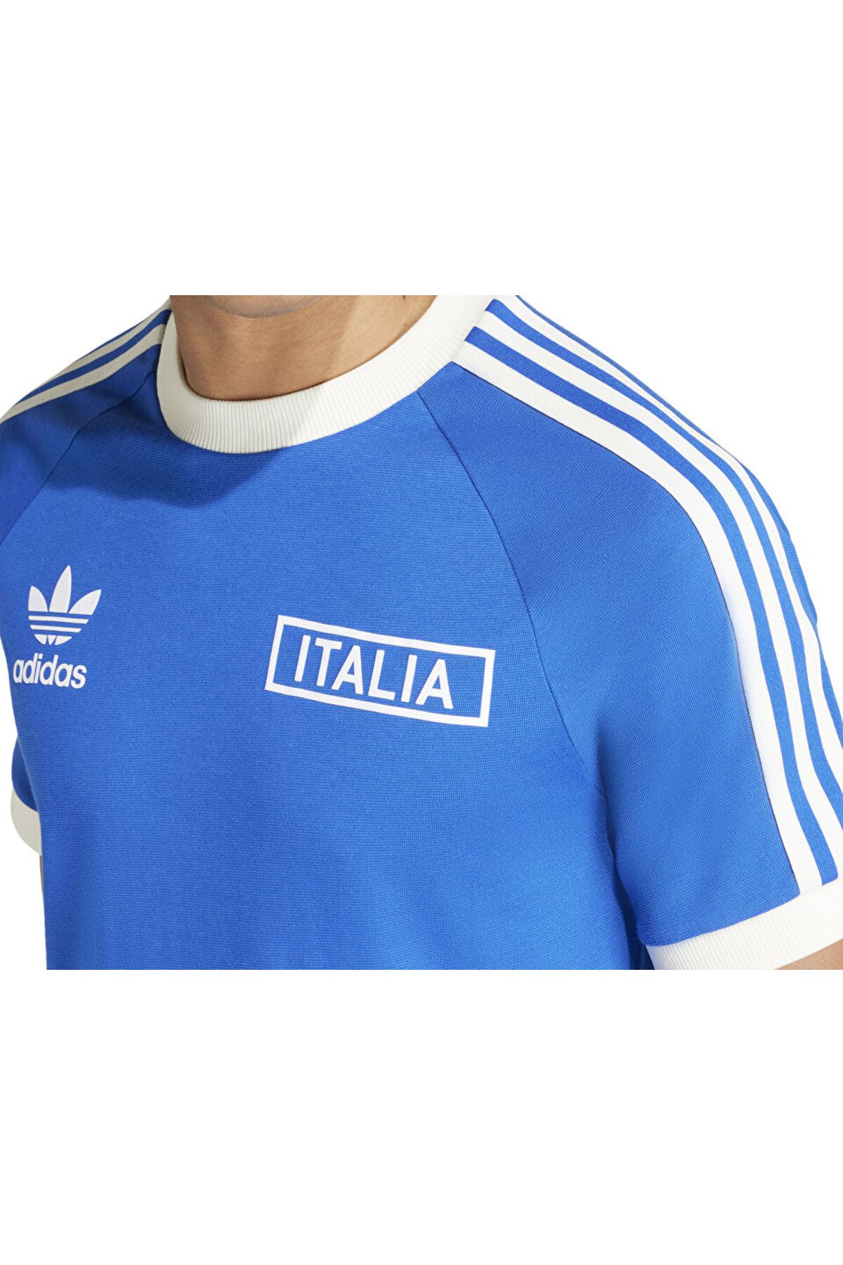 Blue adidas t shirt mens best sale