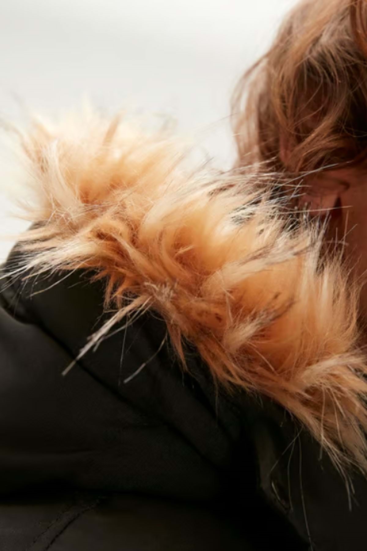 کاپشن مردانه مشکی بد بیر | ST07078 اورجینال - تصویر 3