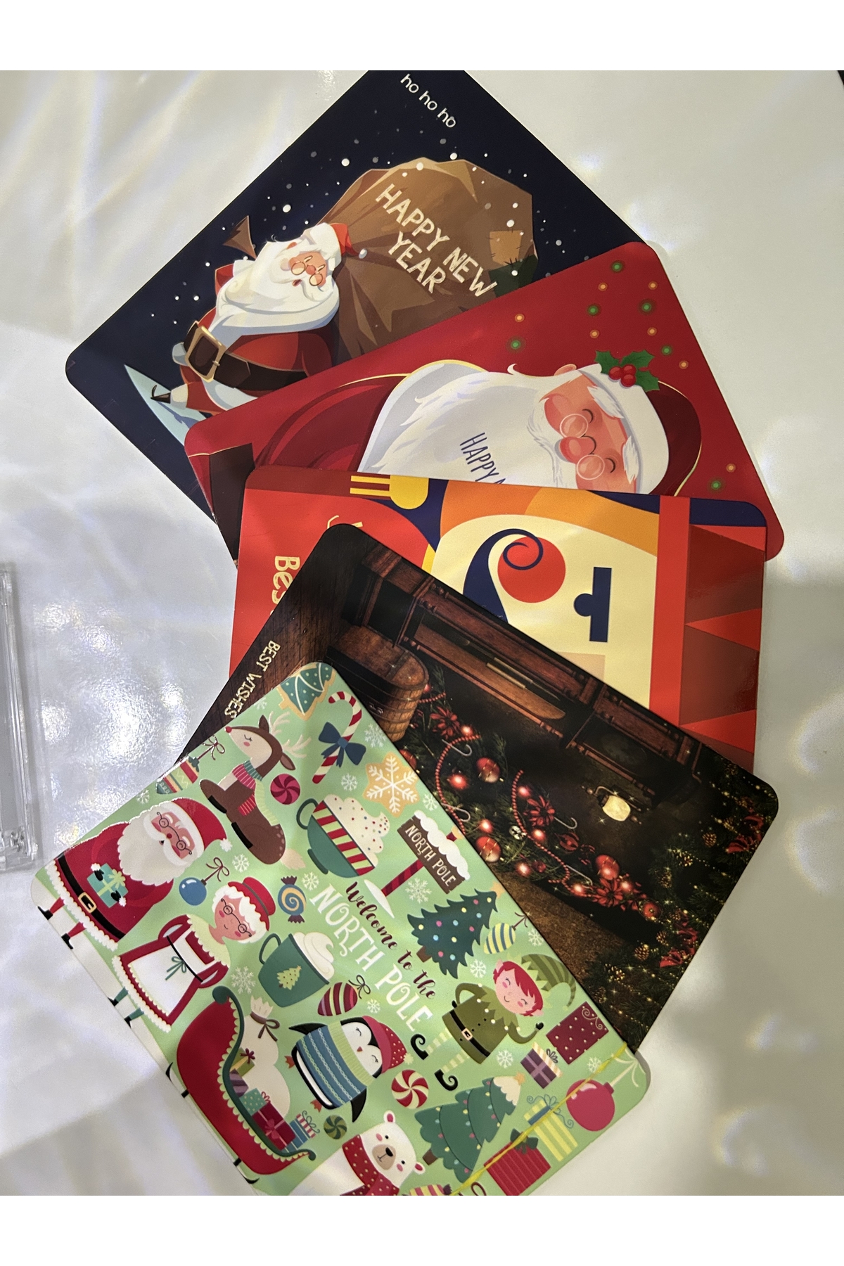 Kalici Egitim emel hoca Christmas karısık kartpostal seti 5’li