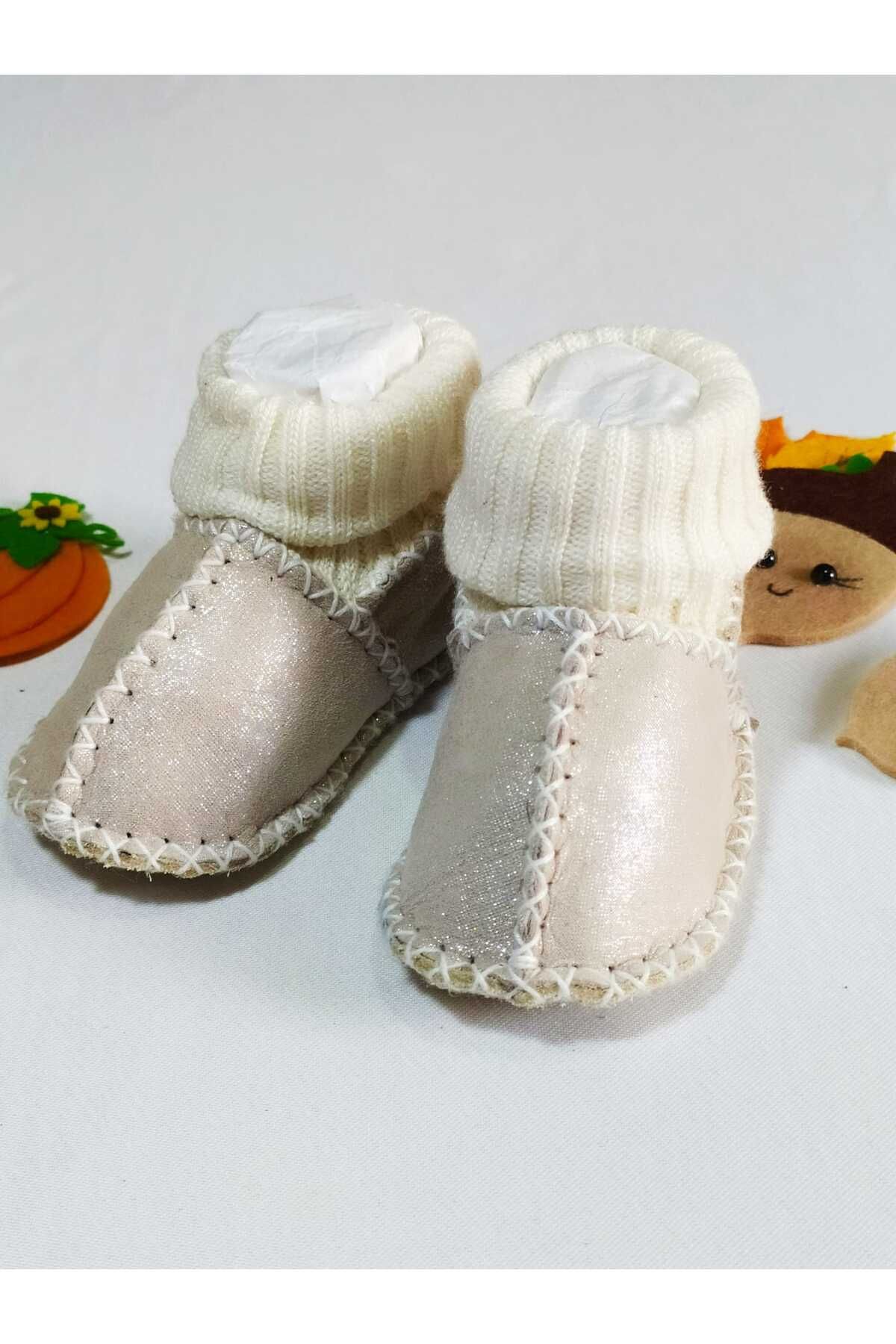 Lambskin clearance baby booties