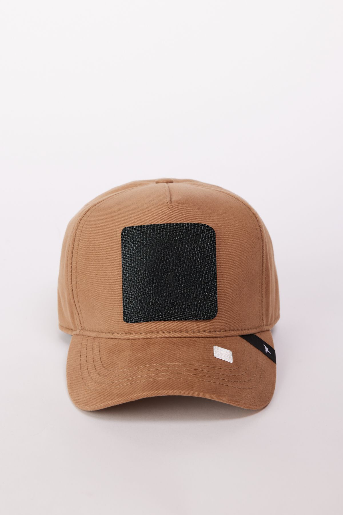 AC&Co / Altınyıldız Classics Erkek Bej %100 Pamuk Değiştirilebilir Stickerlı Şapka ET8024100007