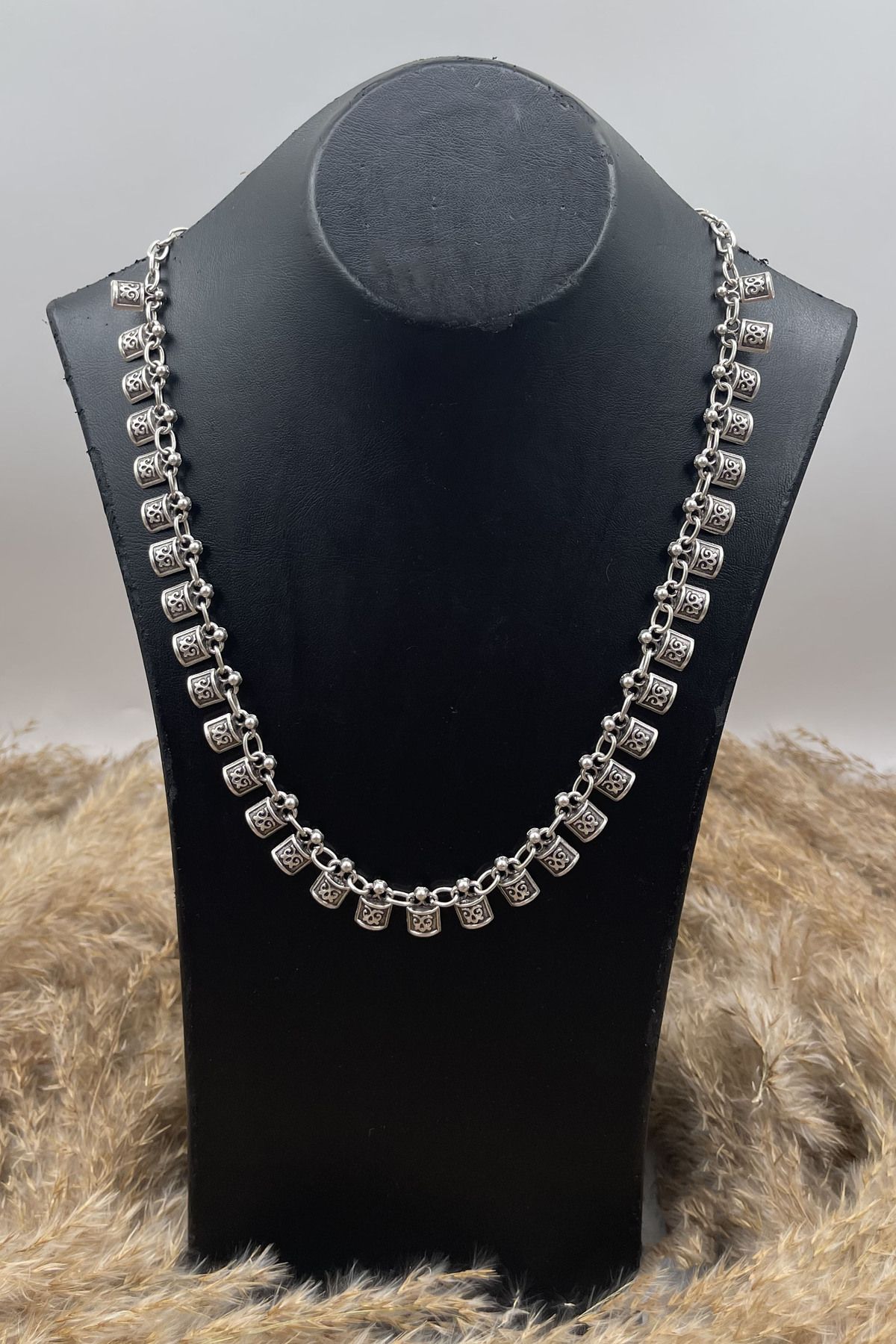 Silver plated necklace new arrivals