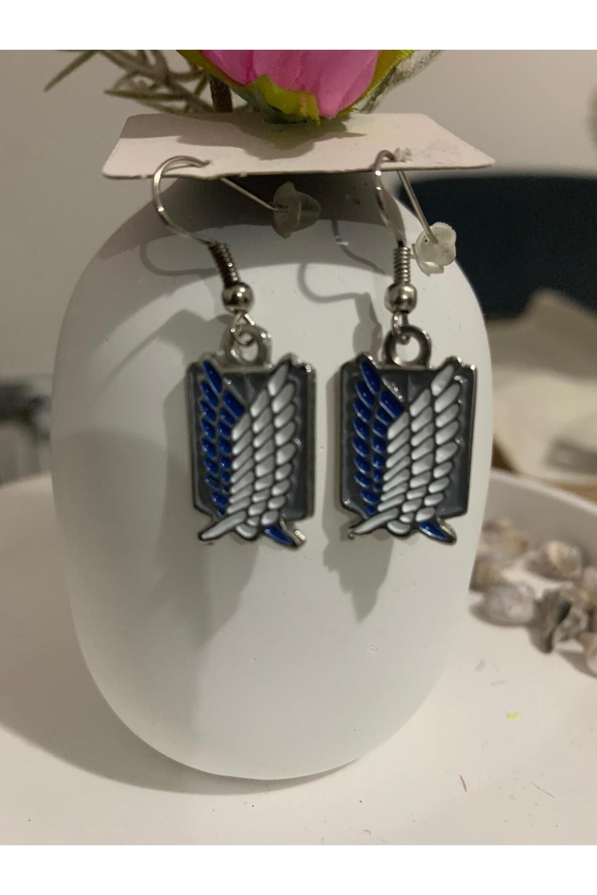Y MODA Attack On Titan Symbol Earring Trendyol