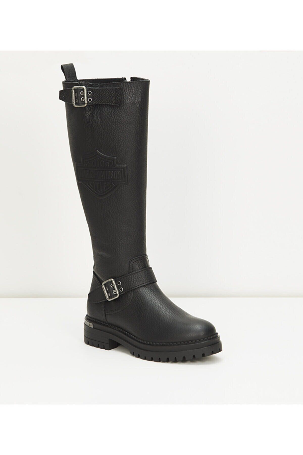 Harley davidson deals knee high boots