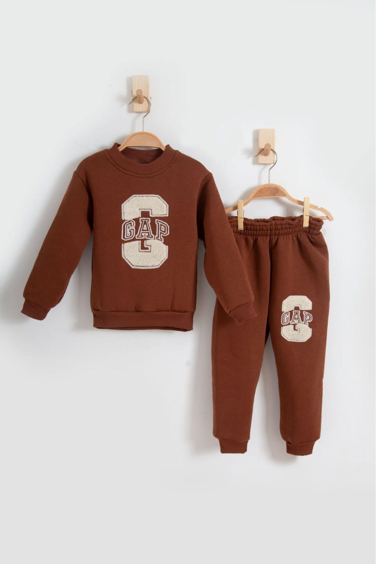 Kids brown tracksuit outlet