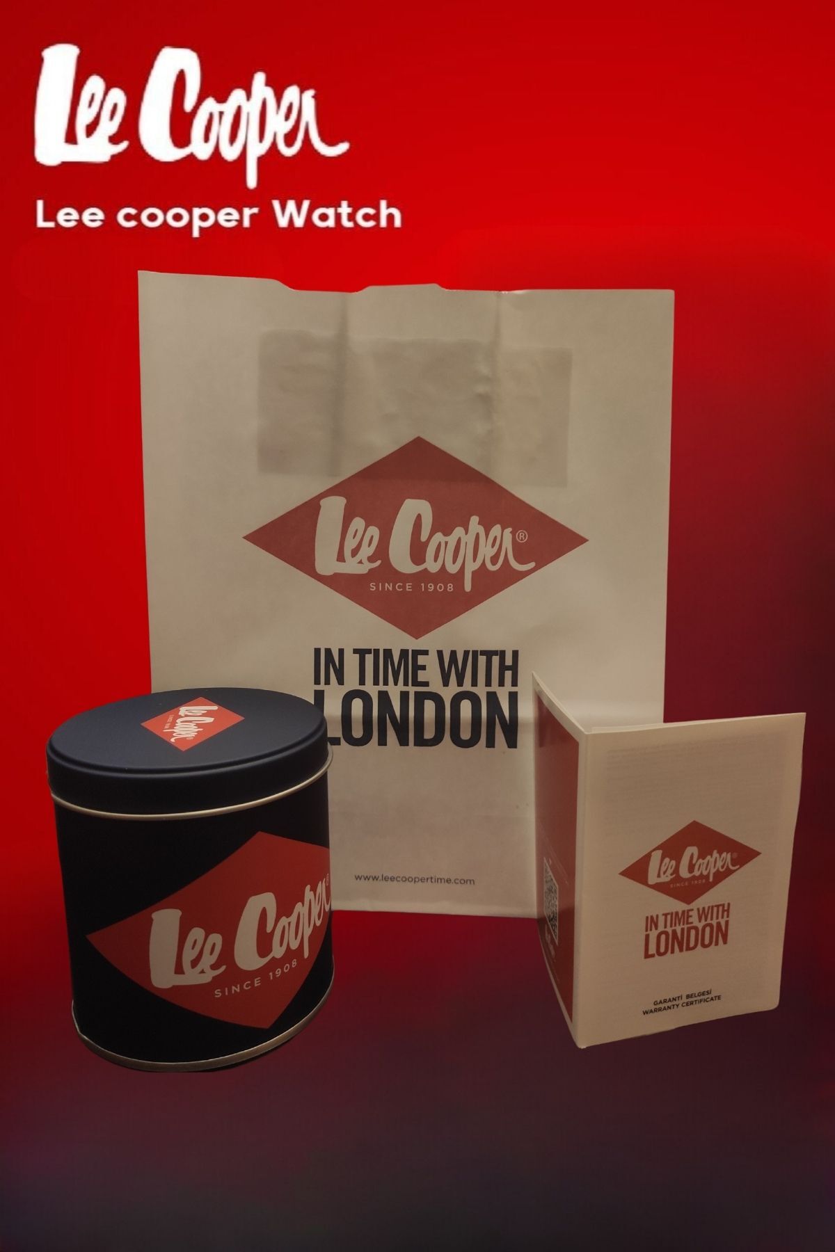 ساعت مردانه مشکی لی کوپرLee Cooper | LC06248.551 اورجینال - تصویر 2