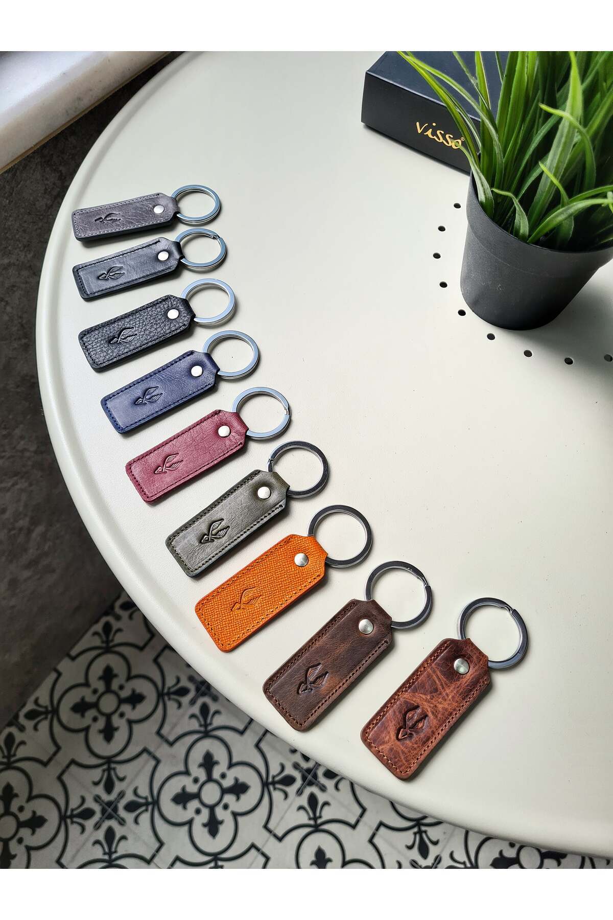 کیف پول مردانه سبز VİSSO | VİSSO 1020 اورجینال - تصویر 6