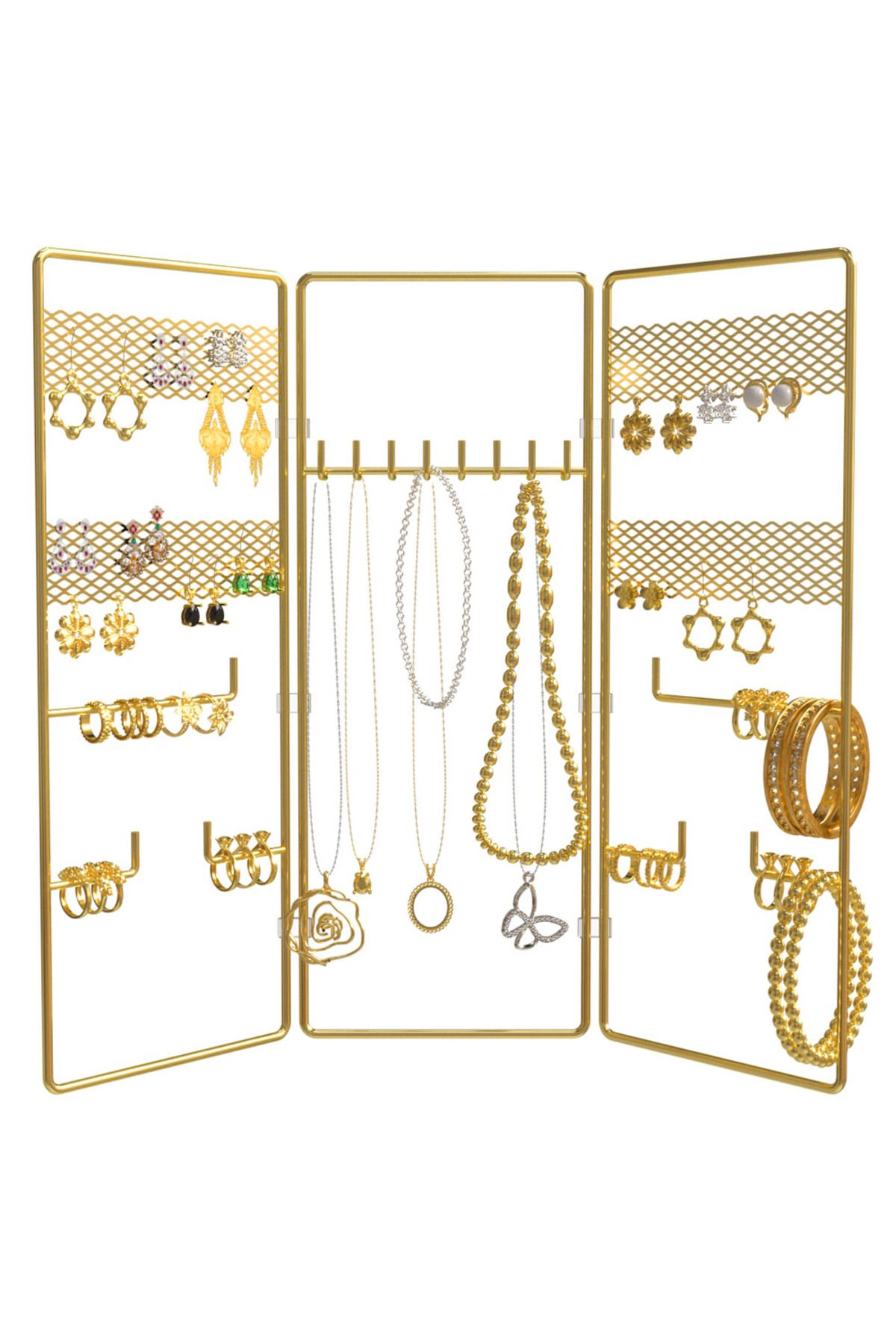 Ring and outlet earring holder