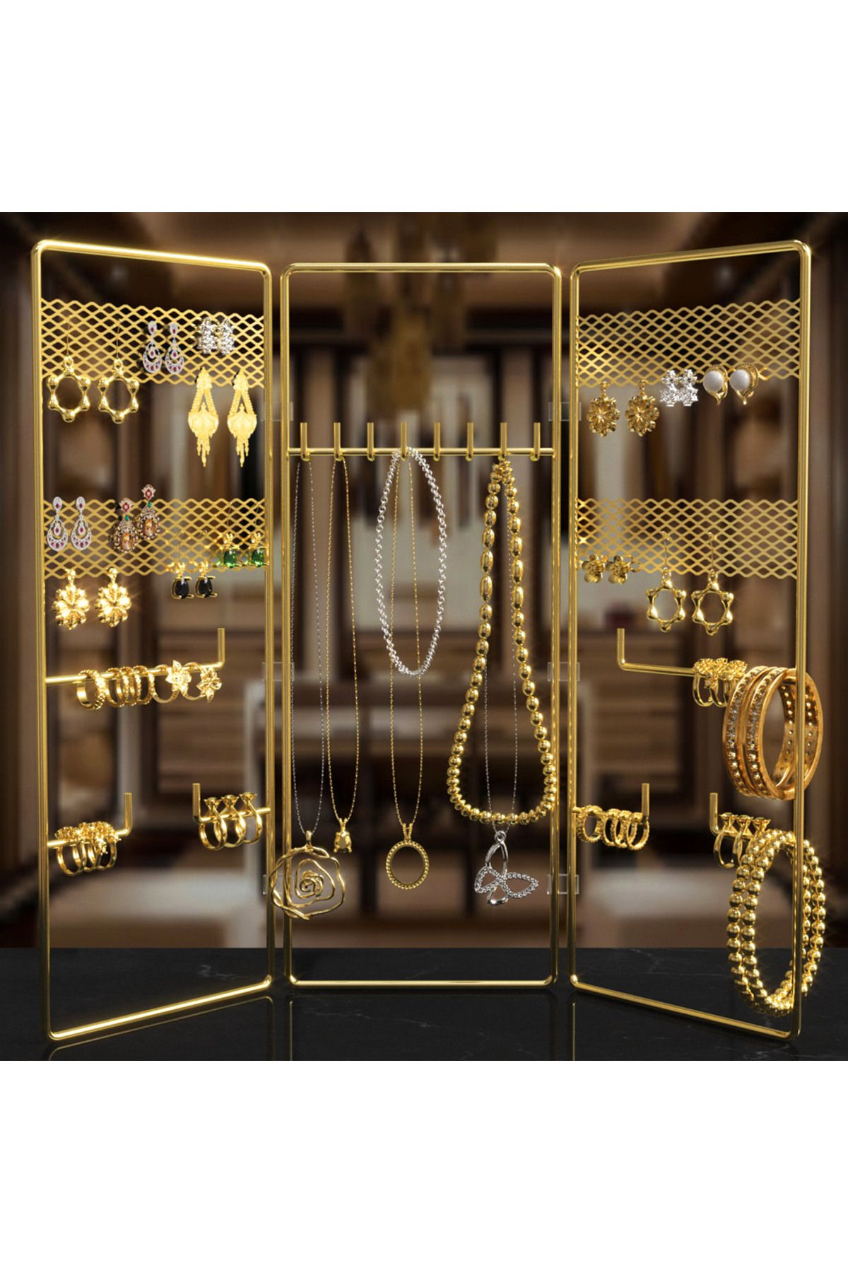 Hoop clearance earring display