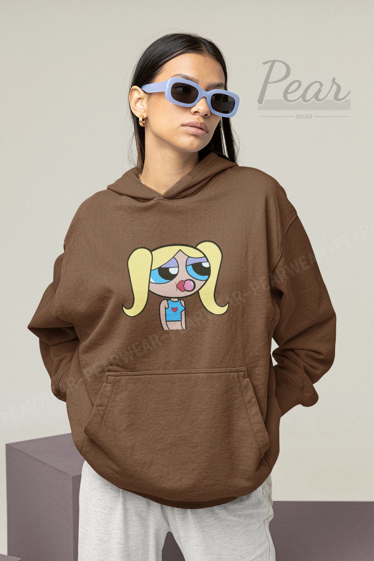 Powerpuff girl sweatshirt cheap trendyol