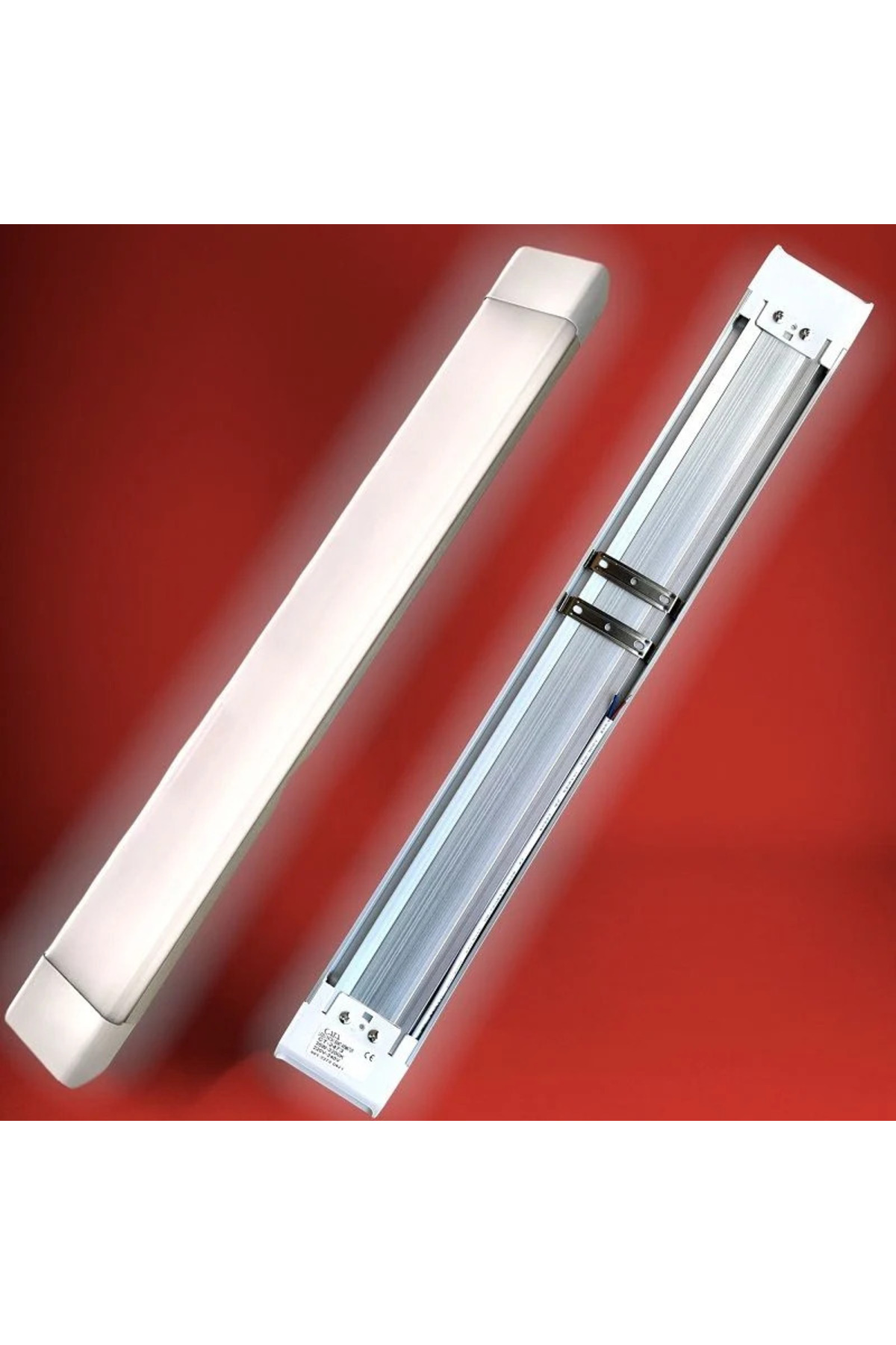 10 X HELİOS 2812 72W LED BAND LUMINAIRE WHITE(10 PCS)