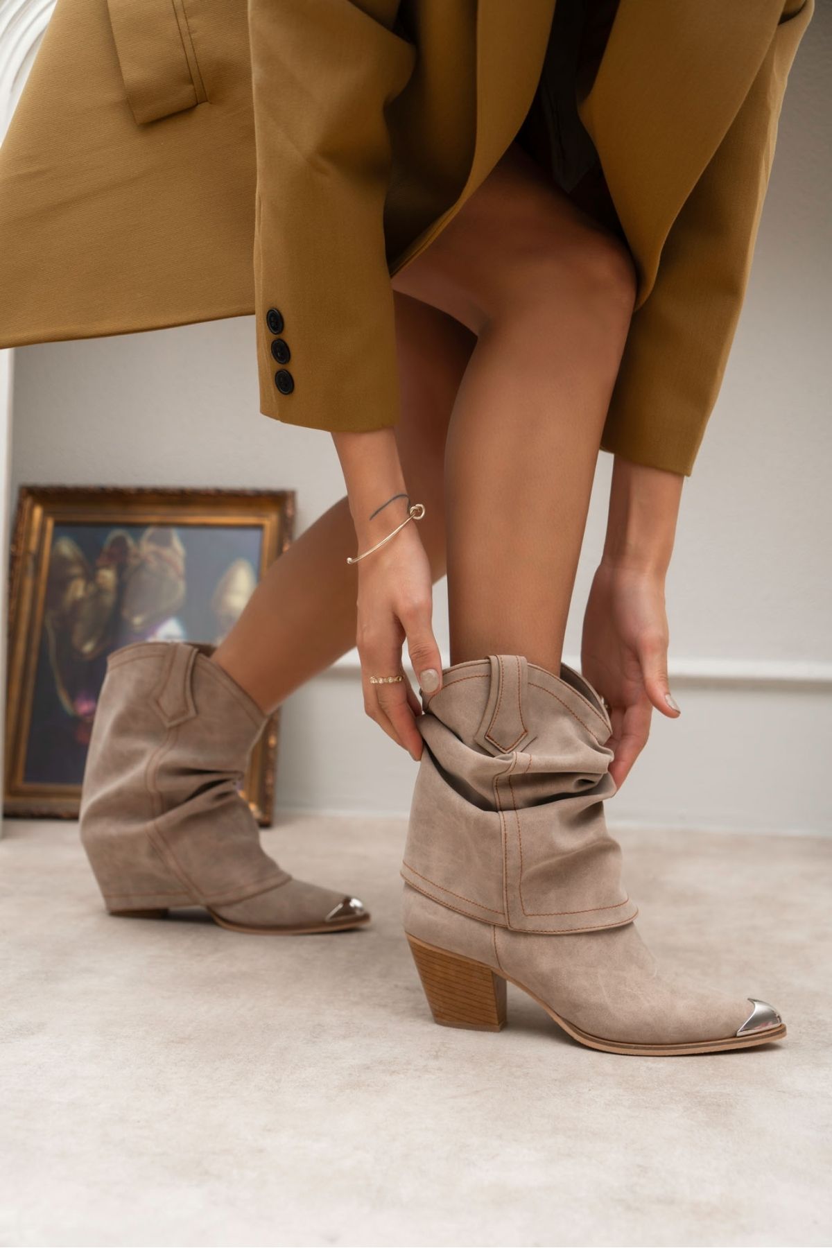 Women's glinda lace up sweater bootie sale