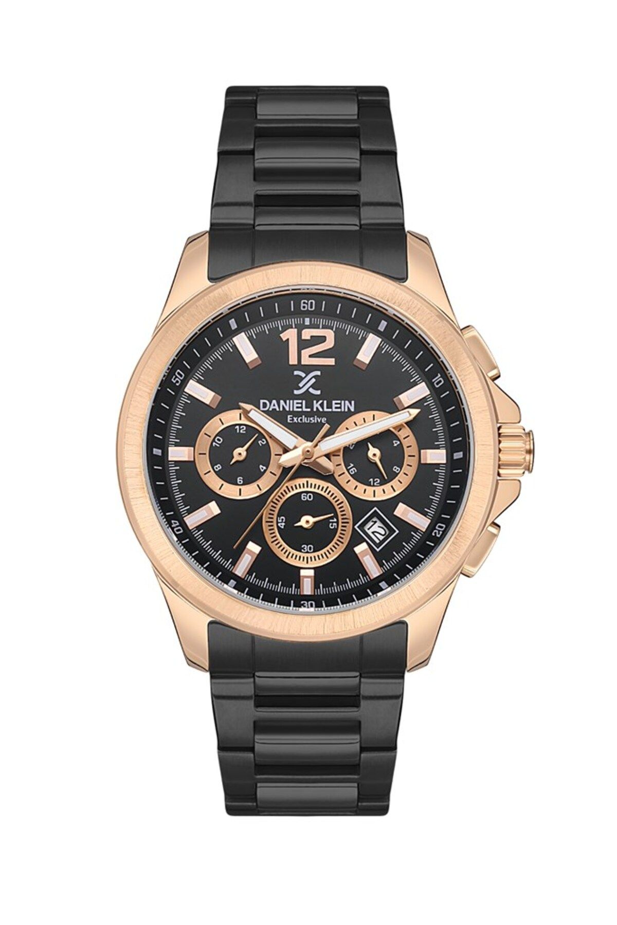 Daniel klein black analog watch hotsell