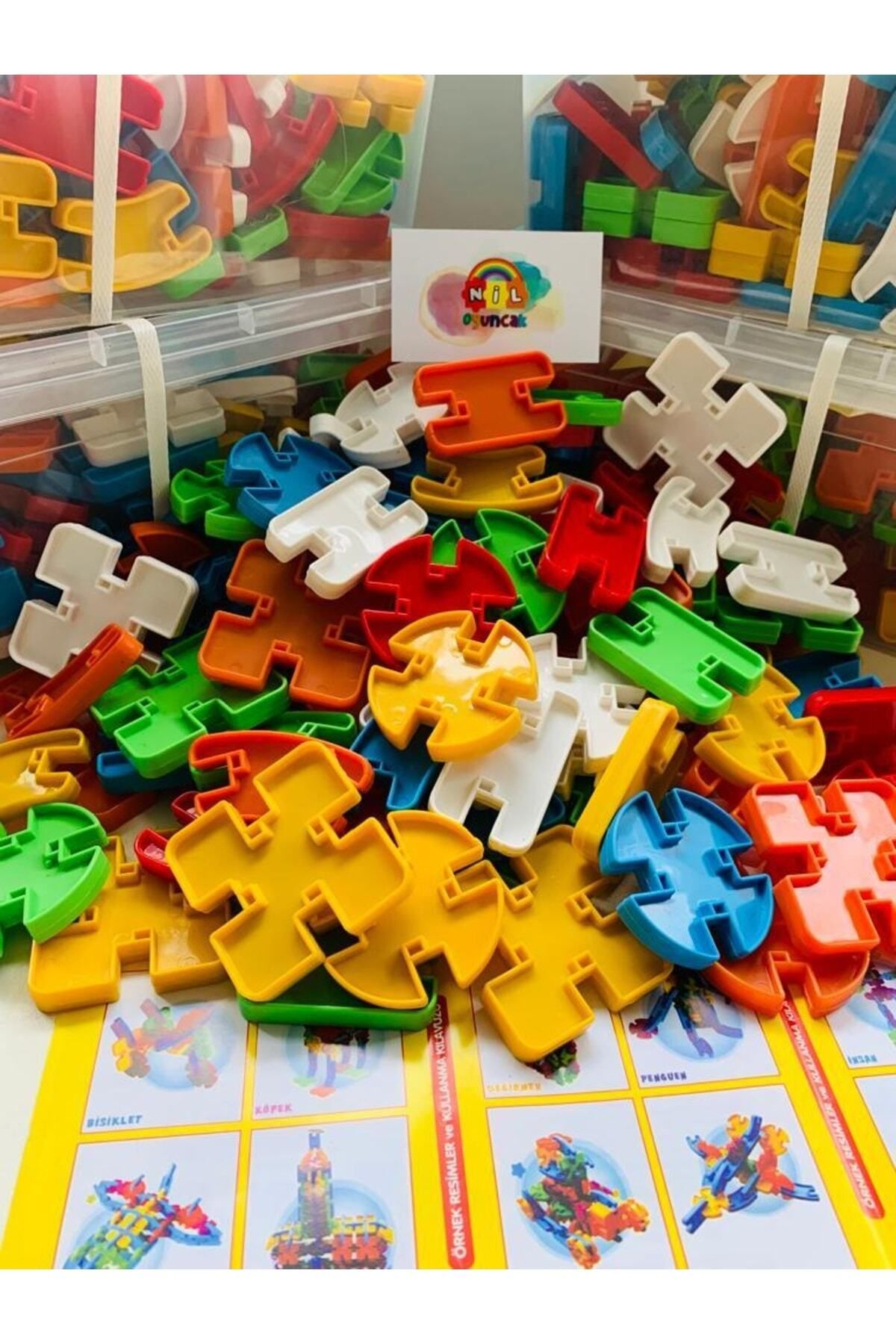 niloyuncak-Lego Large Size Dynamic Puzzle - Special Boxed 3