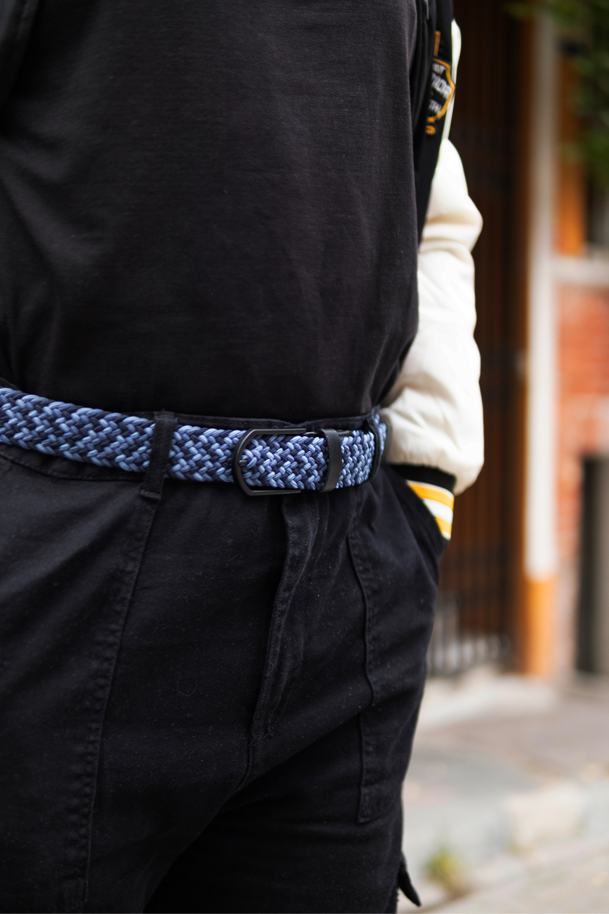 کمربند مردانه آبی Eva Kmr | evakemeraçıkmavilacivert اورجینال - تصویر 2