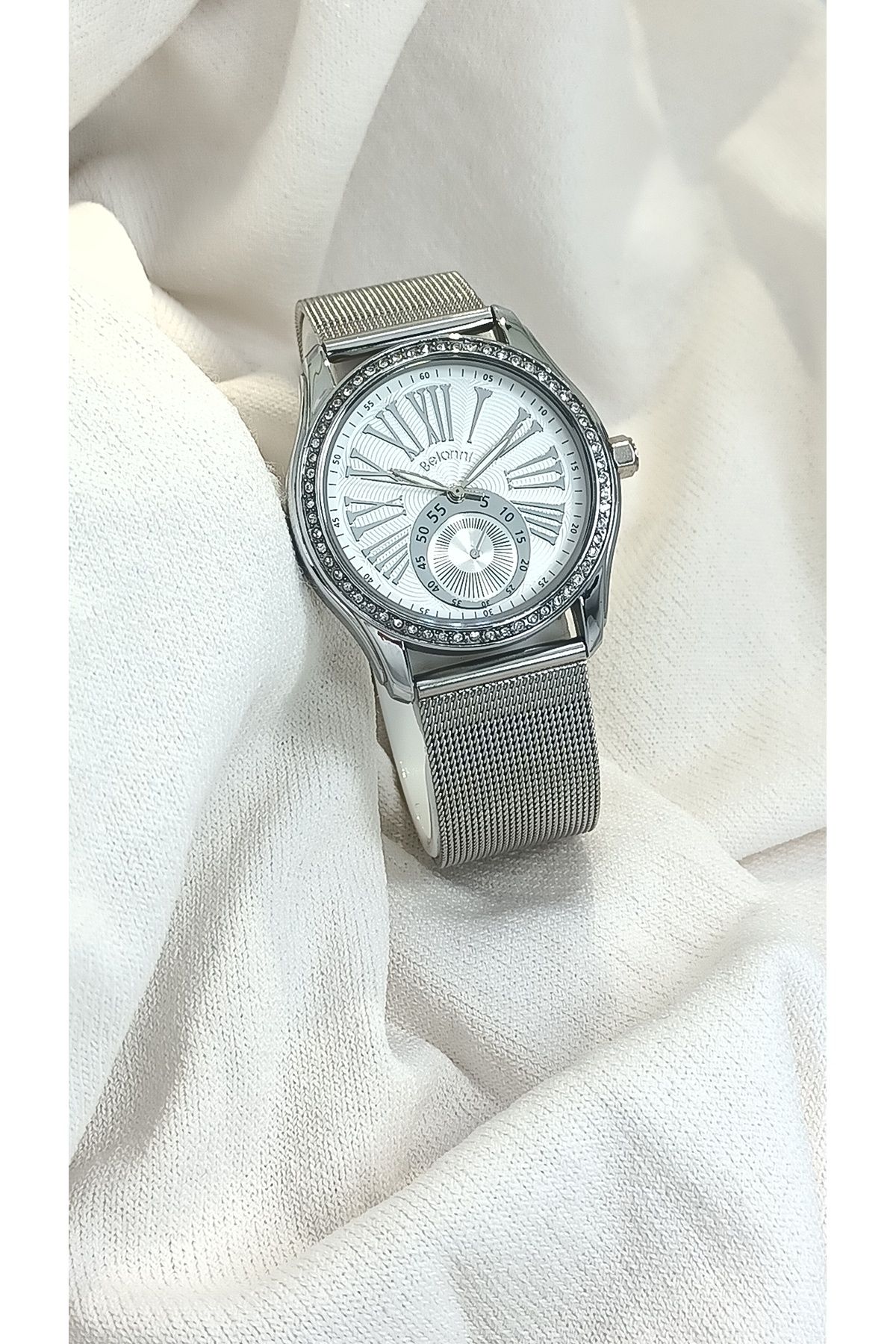 Plain sales silver watch