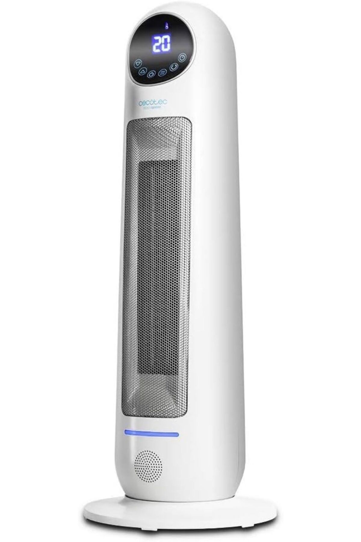 CECOTEC Ready Warm Isıtıcı 10100 Akıllı Seramik Dikey, Dijital, 2000 W, Ayarlanabilir termostat