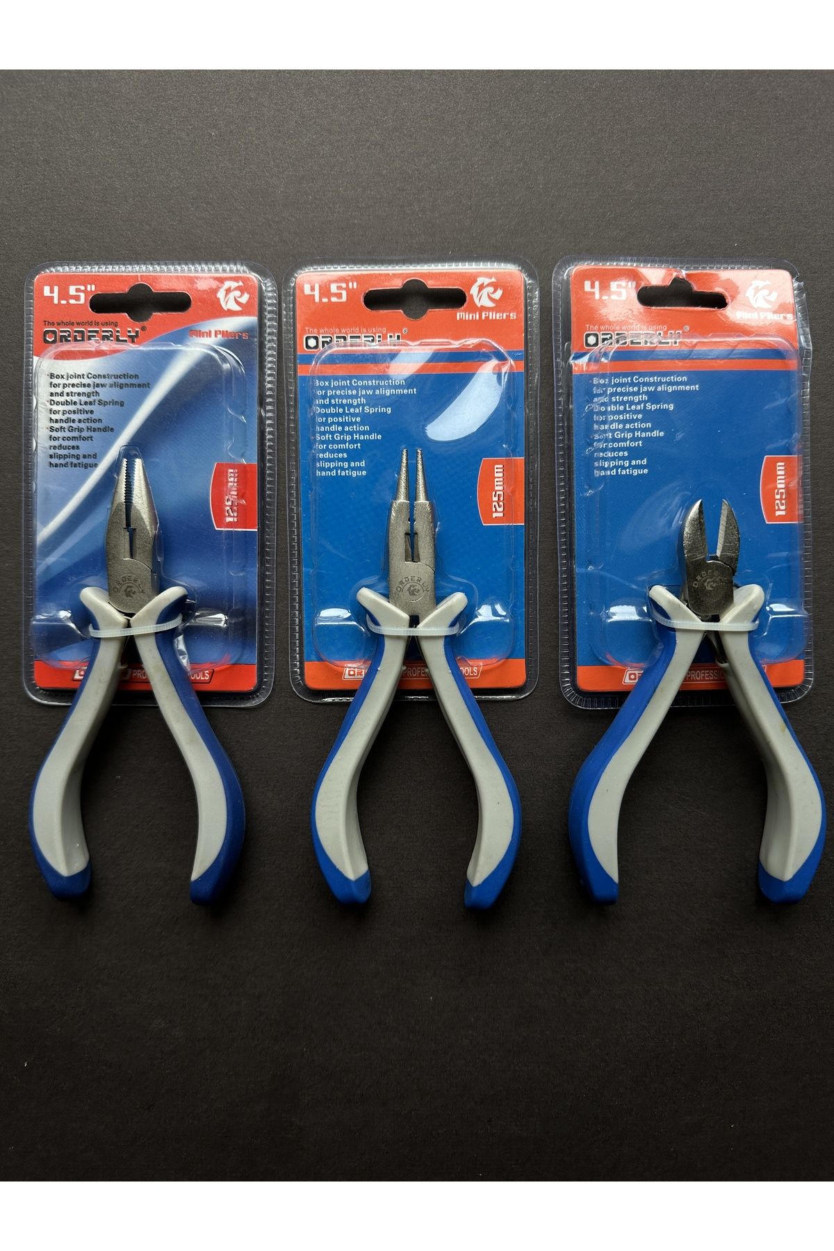 L VZA B JUTER Set of 3 Hobby Jewelry Making and Craft Pliers