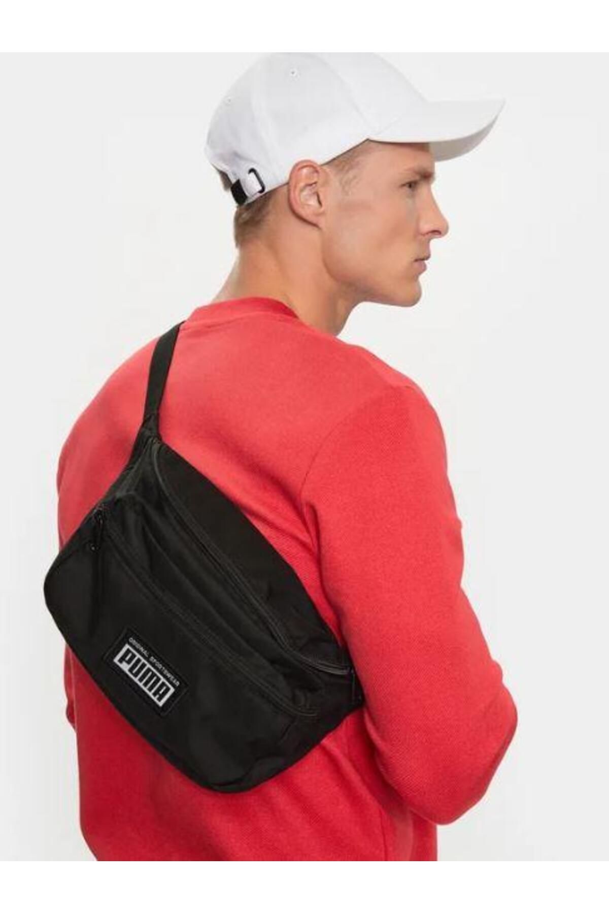 Puma ACADEMY WAIST BAG S YAH SPOR CANTA 079134 01 Erkek Aksesuar