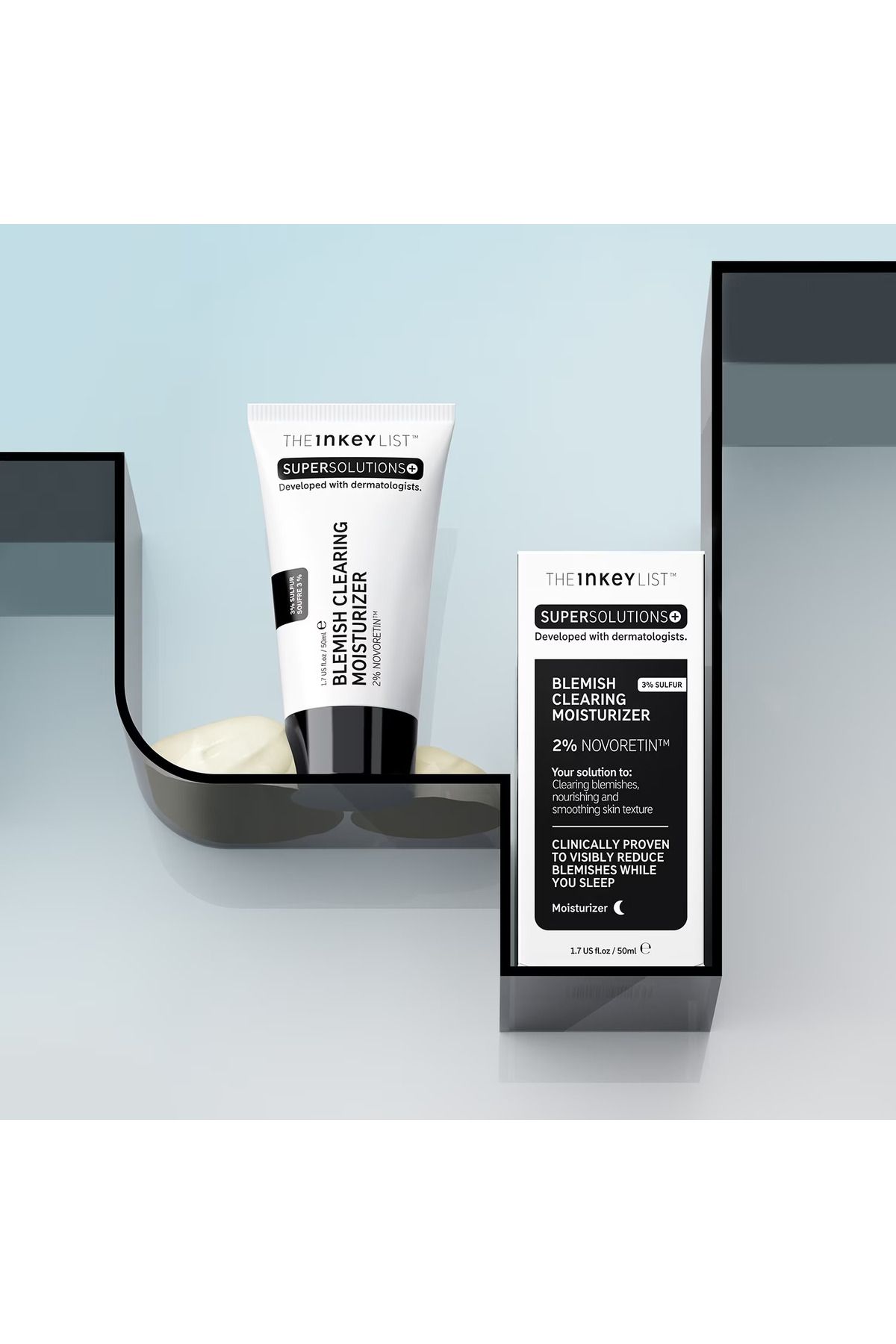 THE INKEY LIST-Blemish Clearing Moisturizer 2% Novoretin - Moisturizing Night Cream 50 ml 5