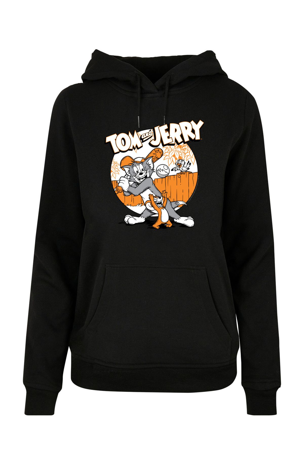 F4NT4STIC-Damen Tom und Jerry spielen Baseball mit Ladies Basic Hoody 1