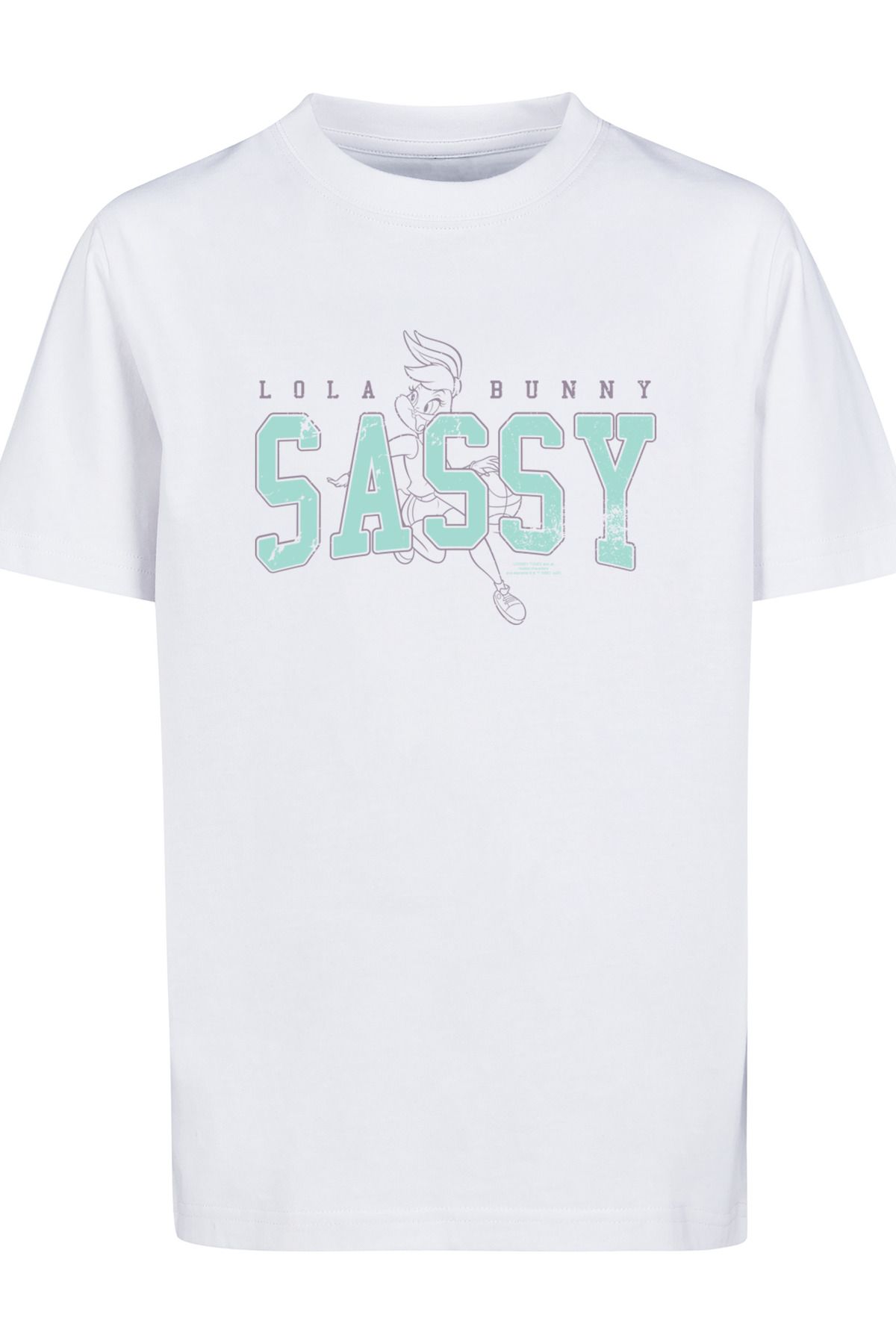 F4NT4STIC Kinder Tunes Sassy-WHT - Kids Bunny T-Shirt Lola Trendyol mit Looney Basic