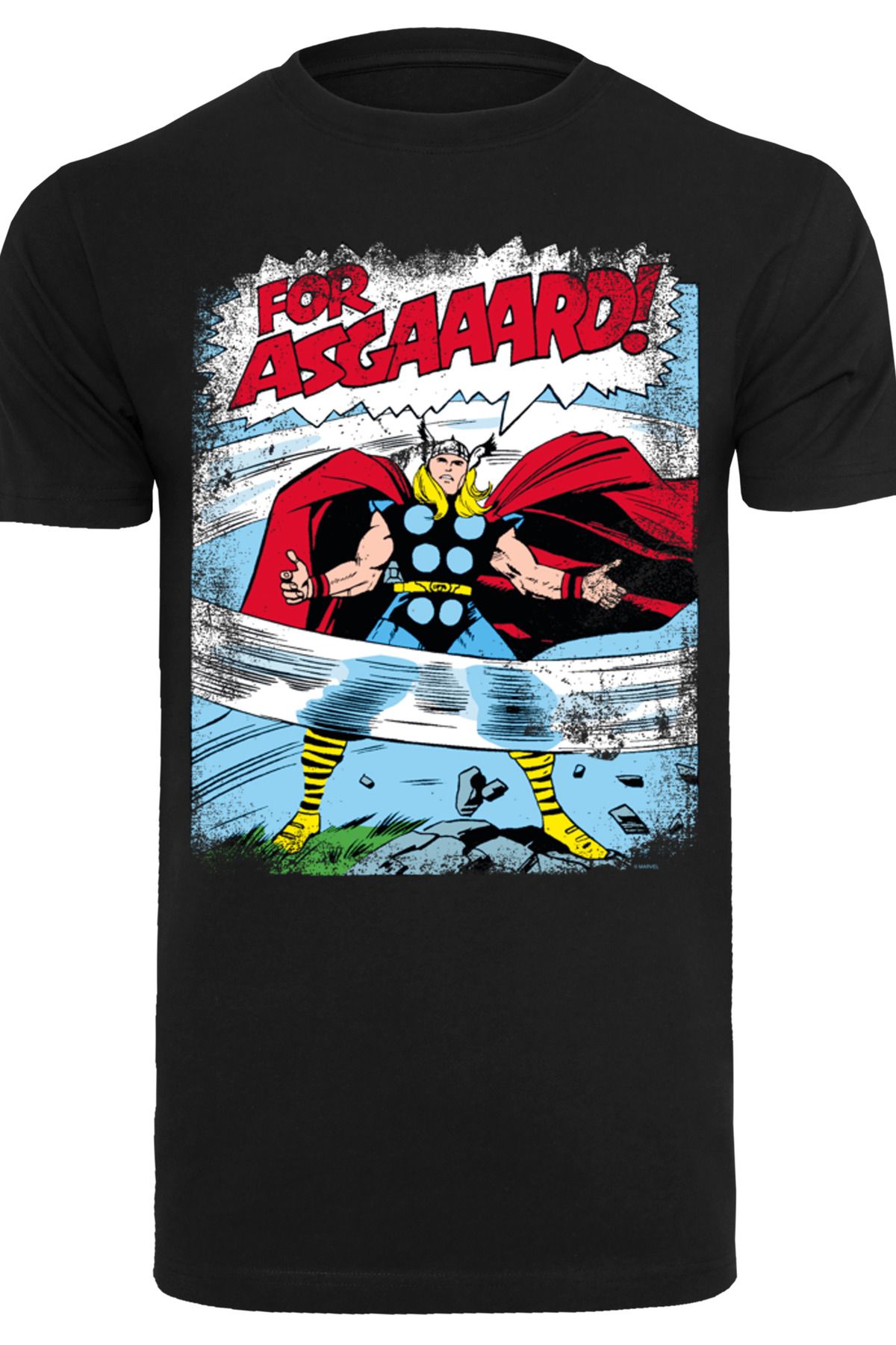 F4NT4STIC Herren - Rundhals Thor mit Marvel Trendyol T-Shirt Asgard