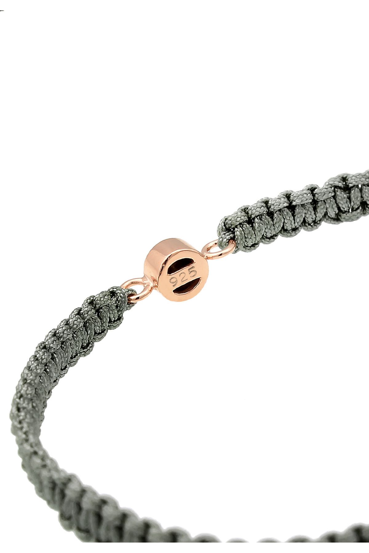 ELLI-925 Silber Solitär Knoten Kristalle Armband 4