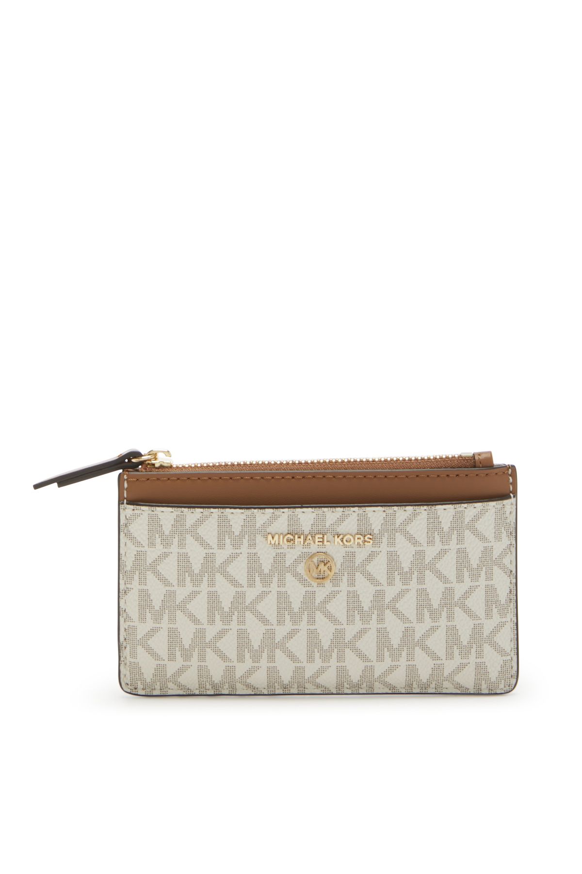 Mk wallet white new arrivals