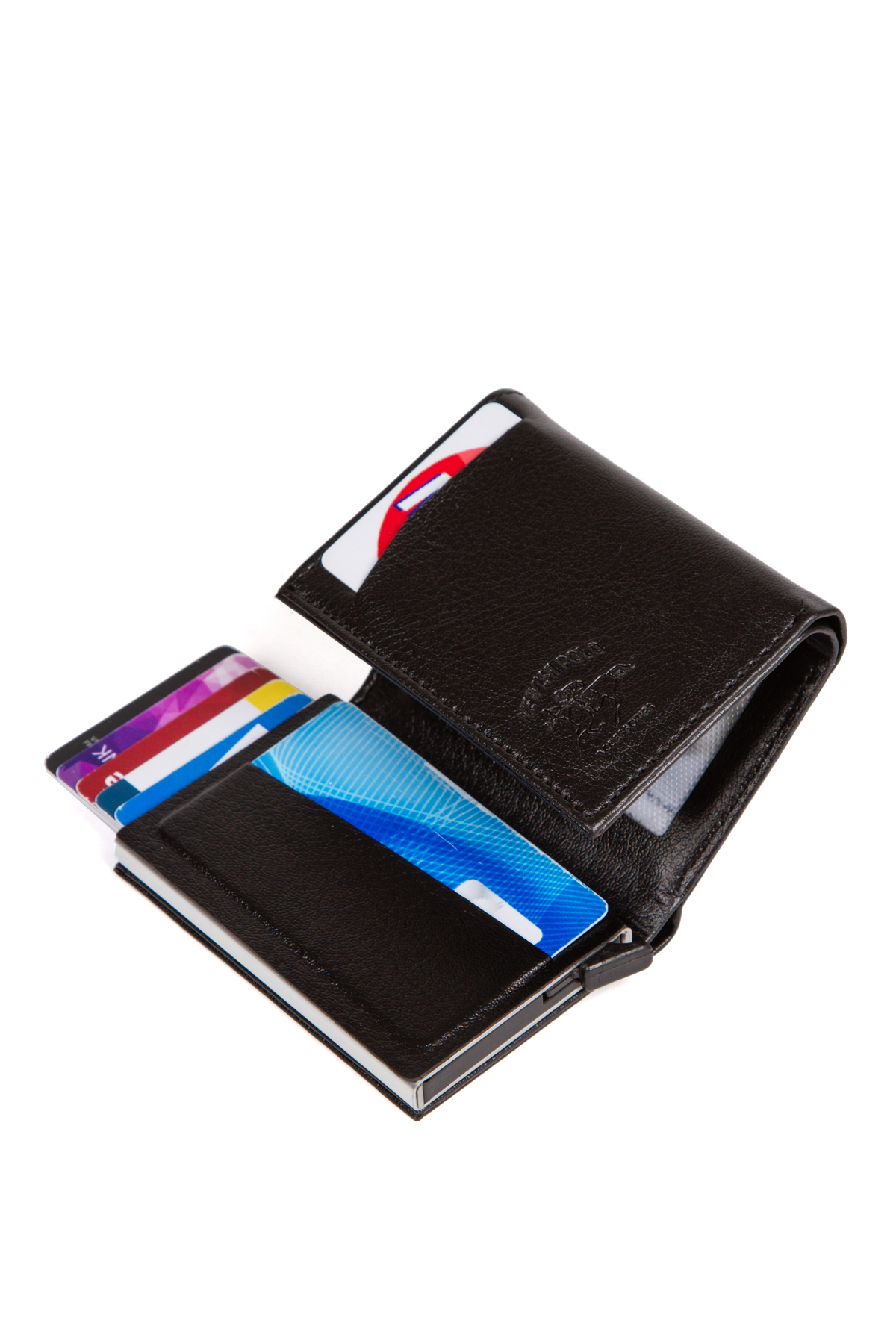 Newish  Erkek Siyah Vegan Deri Suya Dayanıklı Elegan Portföy Rfıd Korunmalı Cüzdan Ve Kartlık - Görsel 9