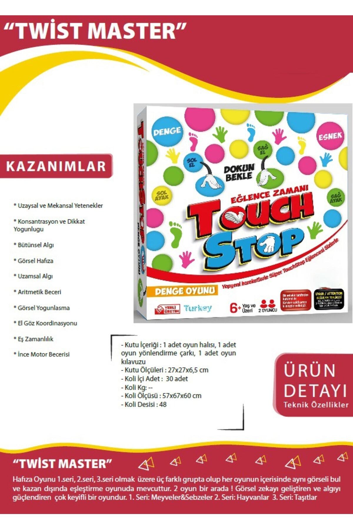 Bundera Twister Master Touch Stop V2-denge Oyunu Yeni Versiyon Twist Master - Yenilenmiş Versiyon fotoğrafı 3 (önizleme)