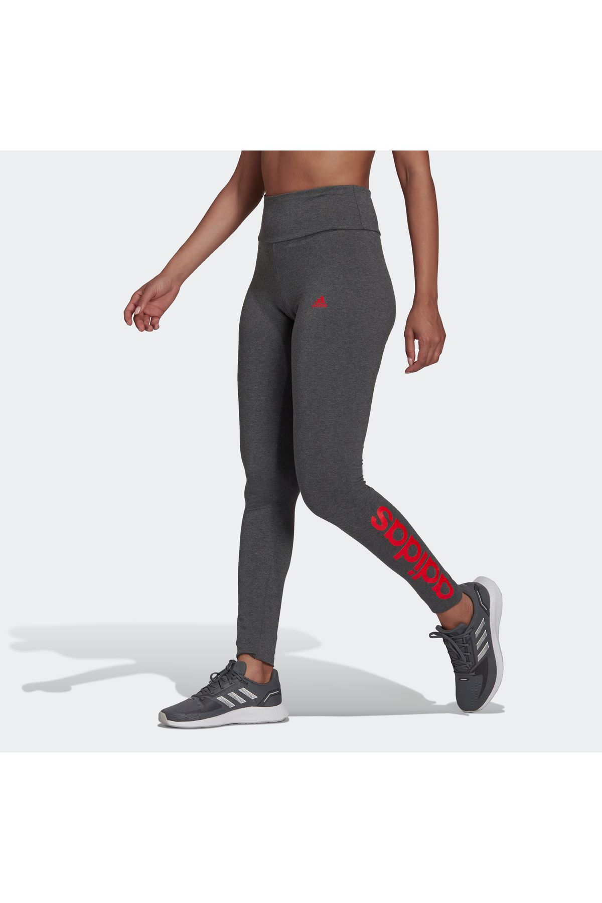 Dark grey hotsell adidas leggings