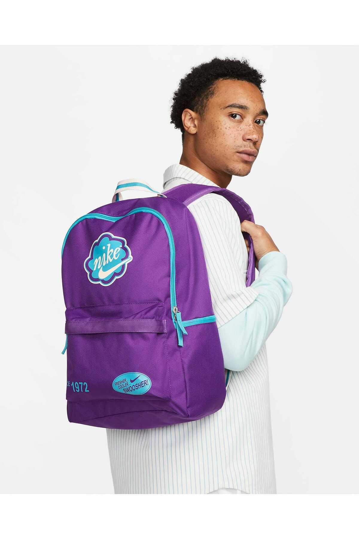 Purple nike backpack on sale