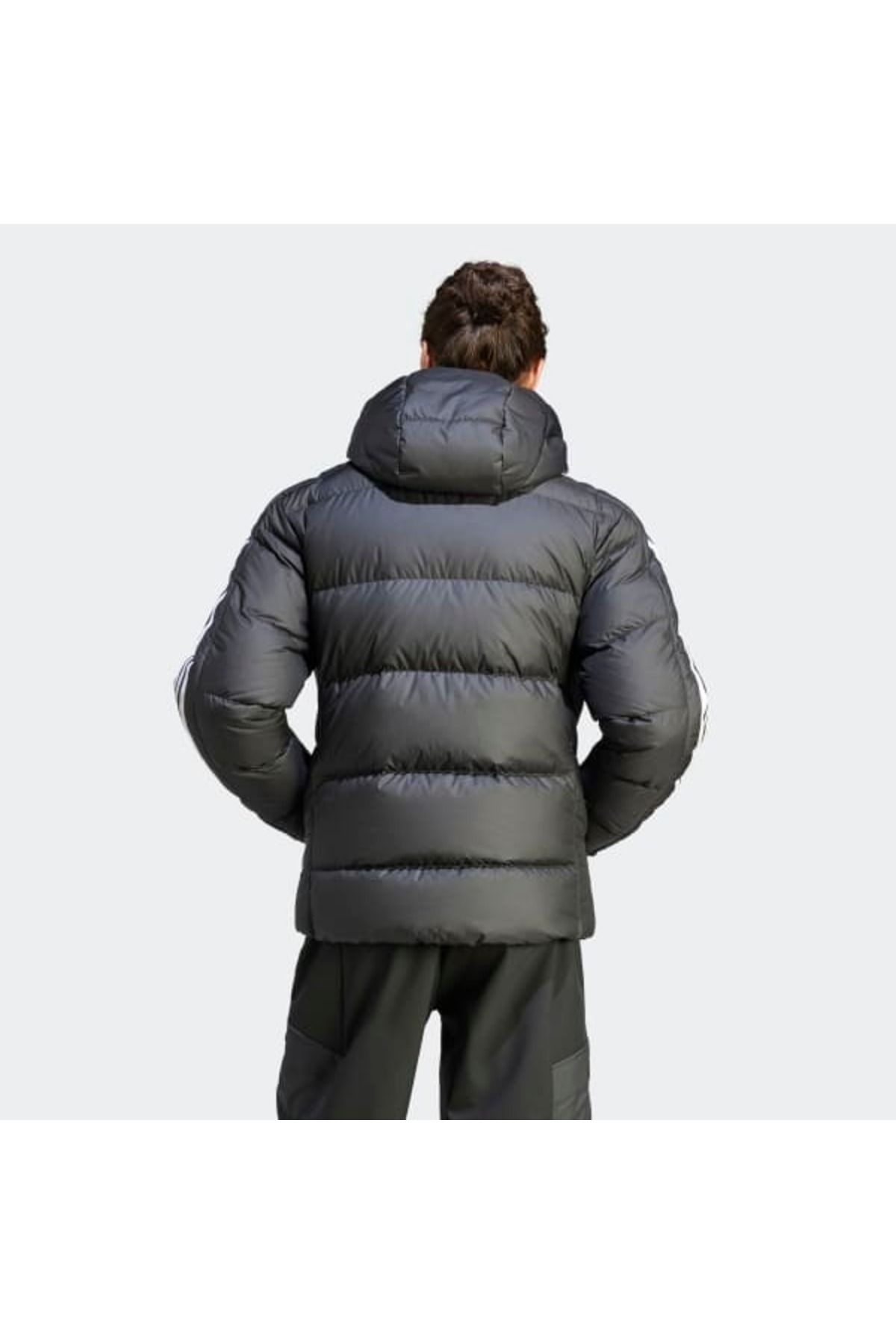 adidas Men s Hooded Coat Ess 3s Mid D J Hz4429 Trendyol