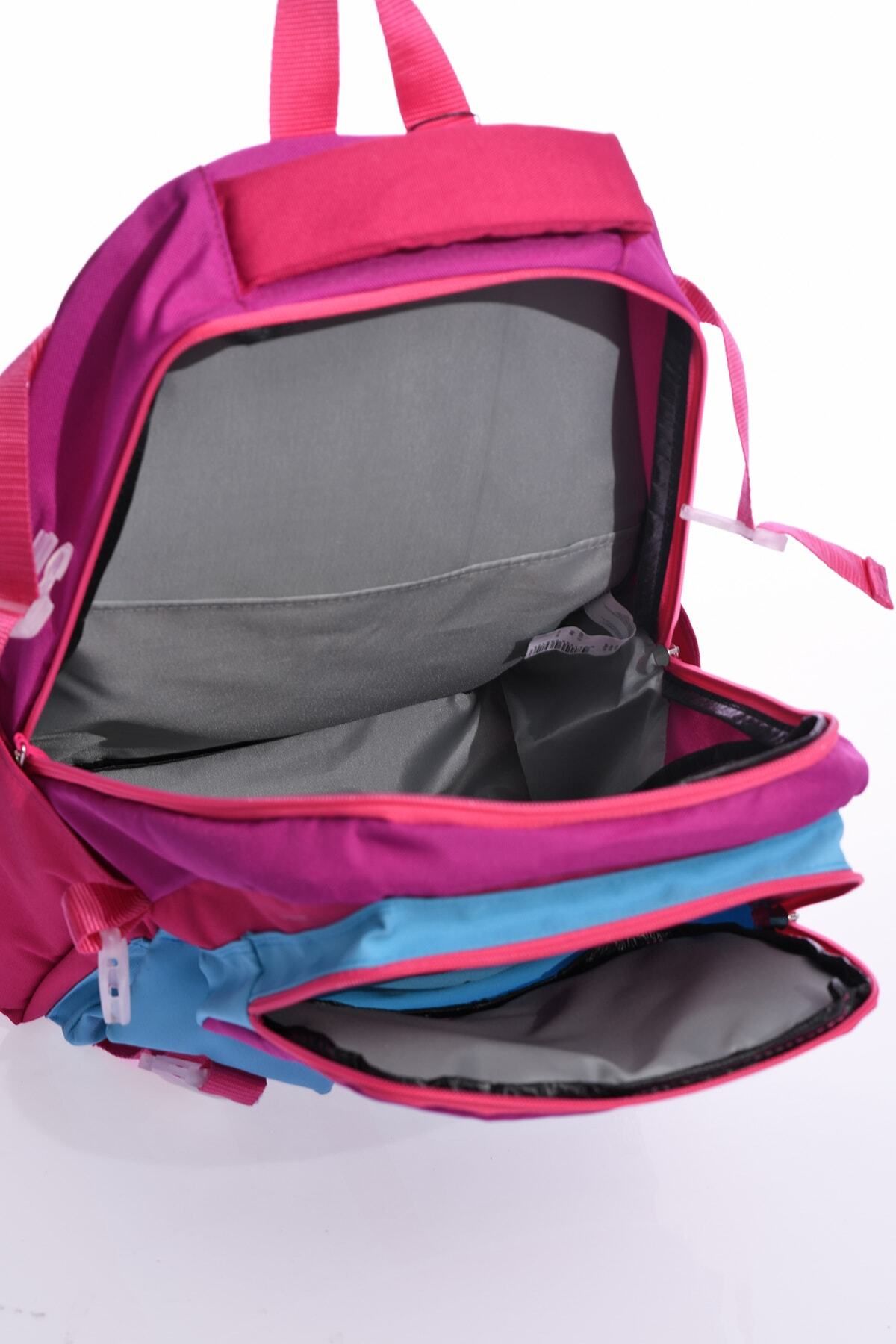 کیف مدرسه مردانه و زنانه HKN 9012 BACKPACK SCHOOL MULTI PART دانش آموز بنفش Fiyaka