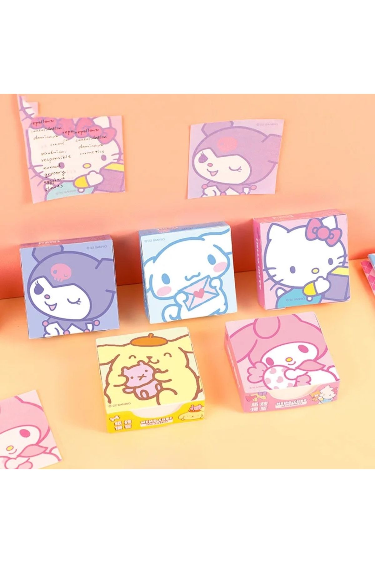 Kawaii-Hello Kitty Note Paper 250 Sheets 3