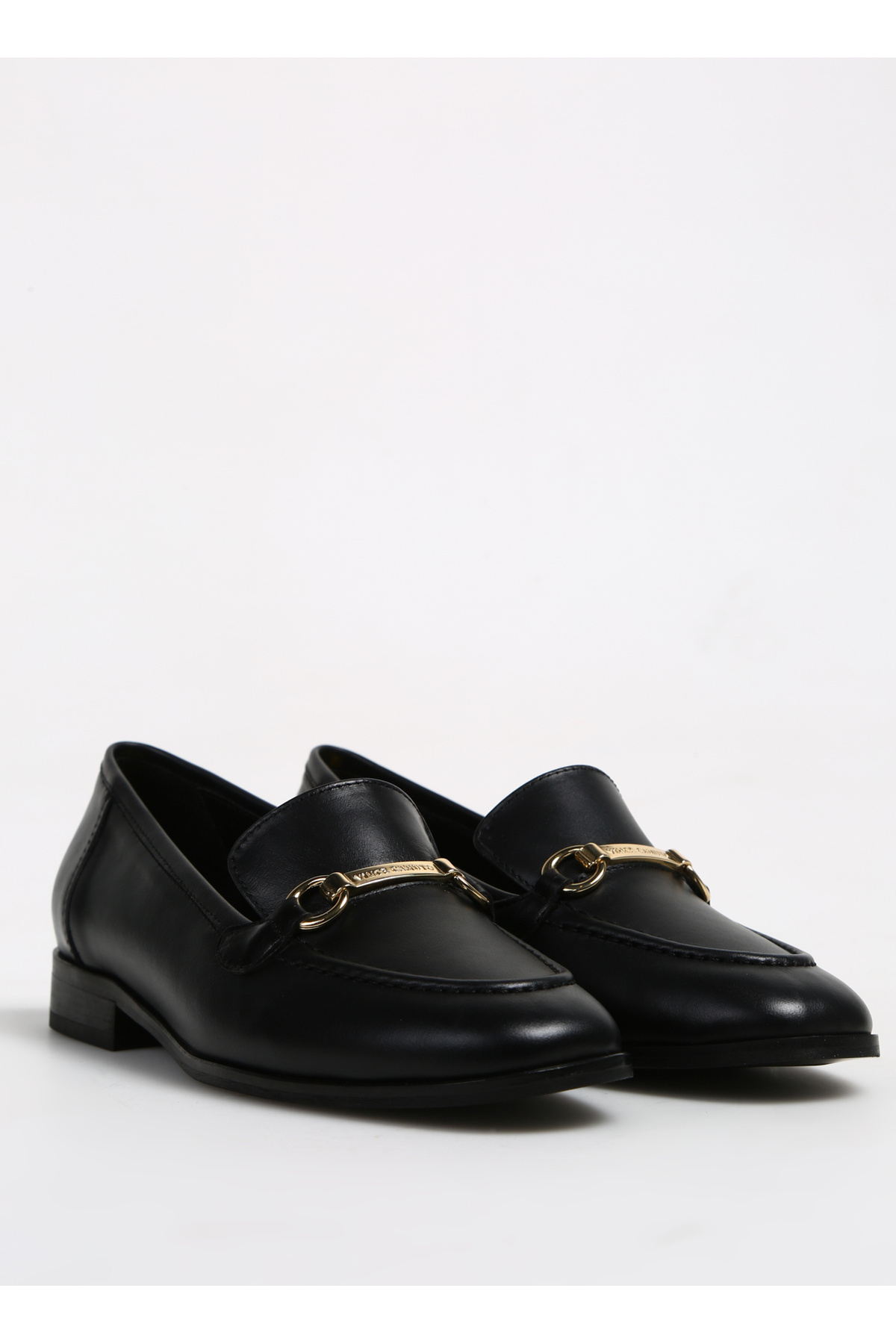 Vince Camuto Siyah Kadın Deri Loafer KASIH görsel 5