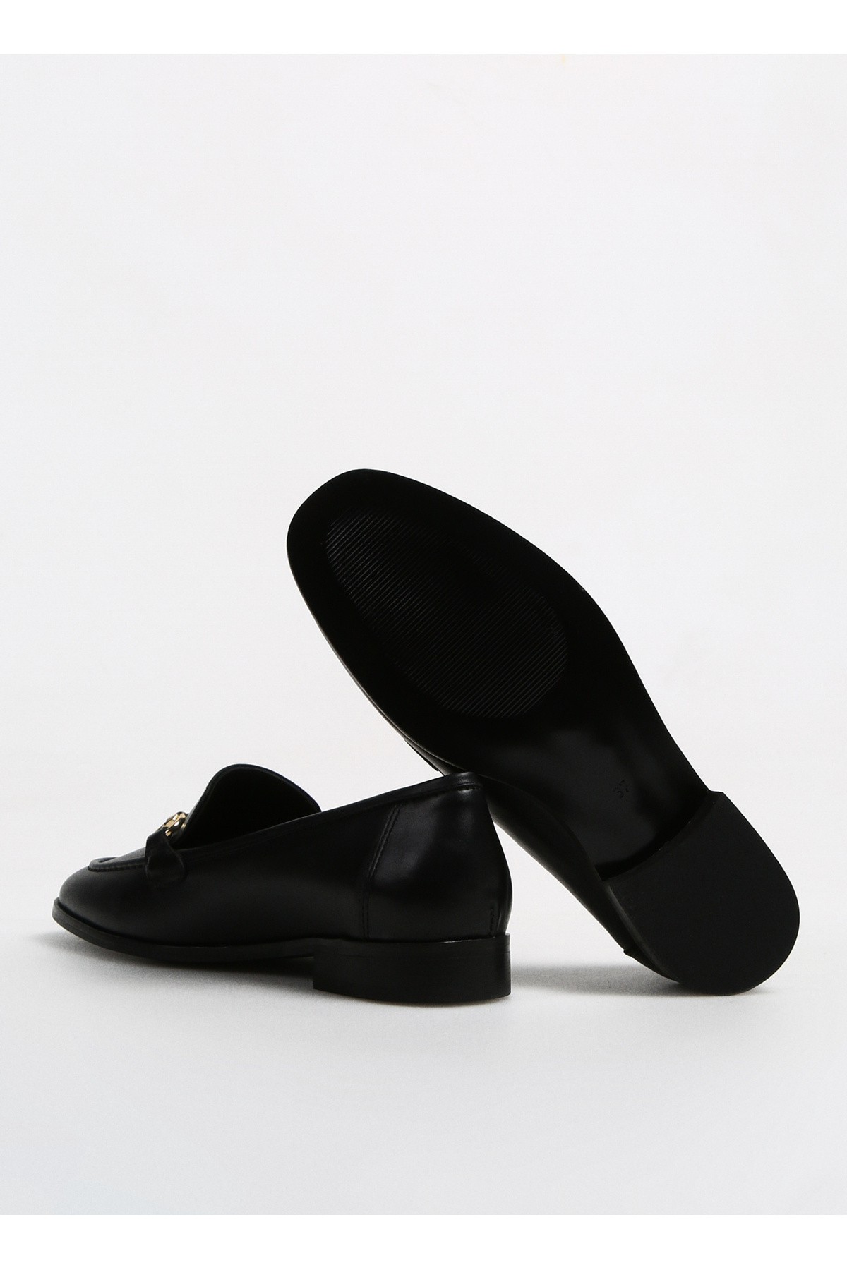 Vince Camuto Siyah Kadın Deri Loafer KASIH görsel 4