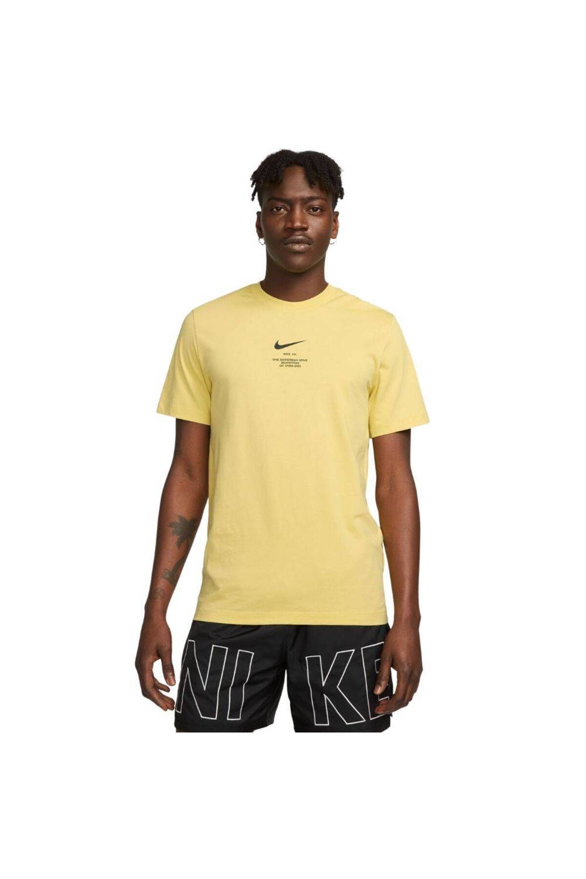Nike shirt shop yellow