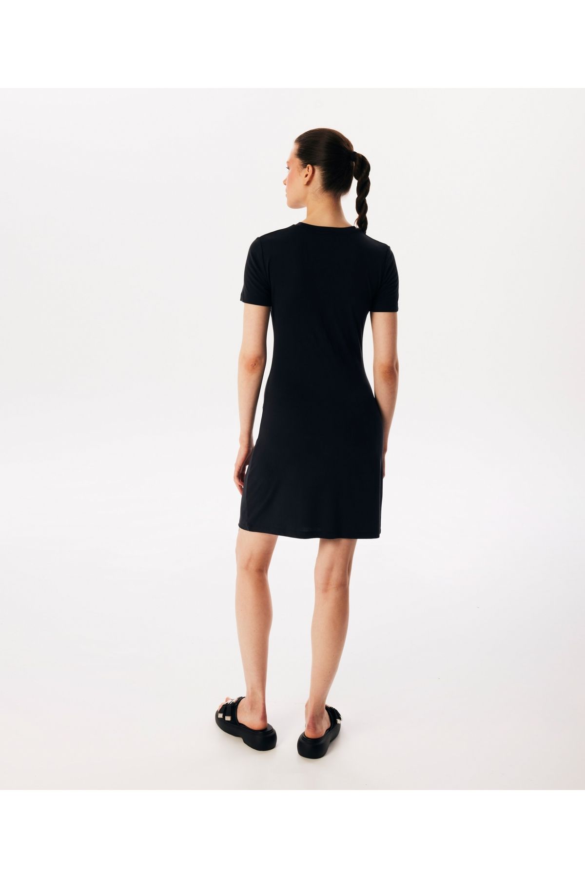 Twist-gesmoktes Kleid 4