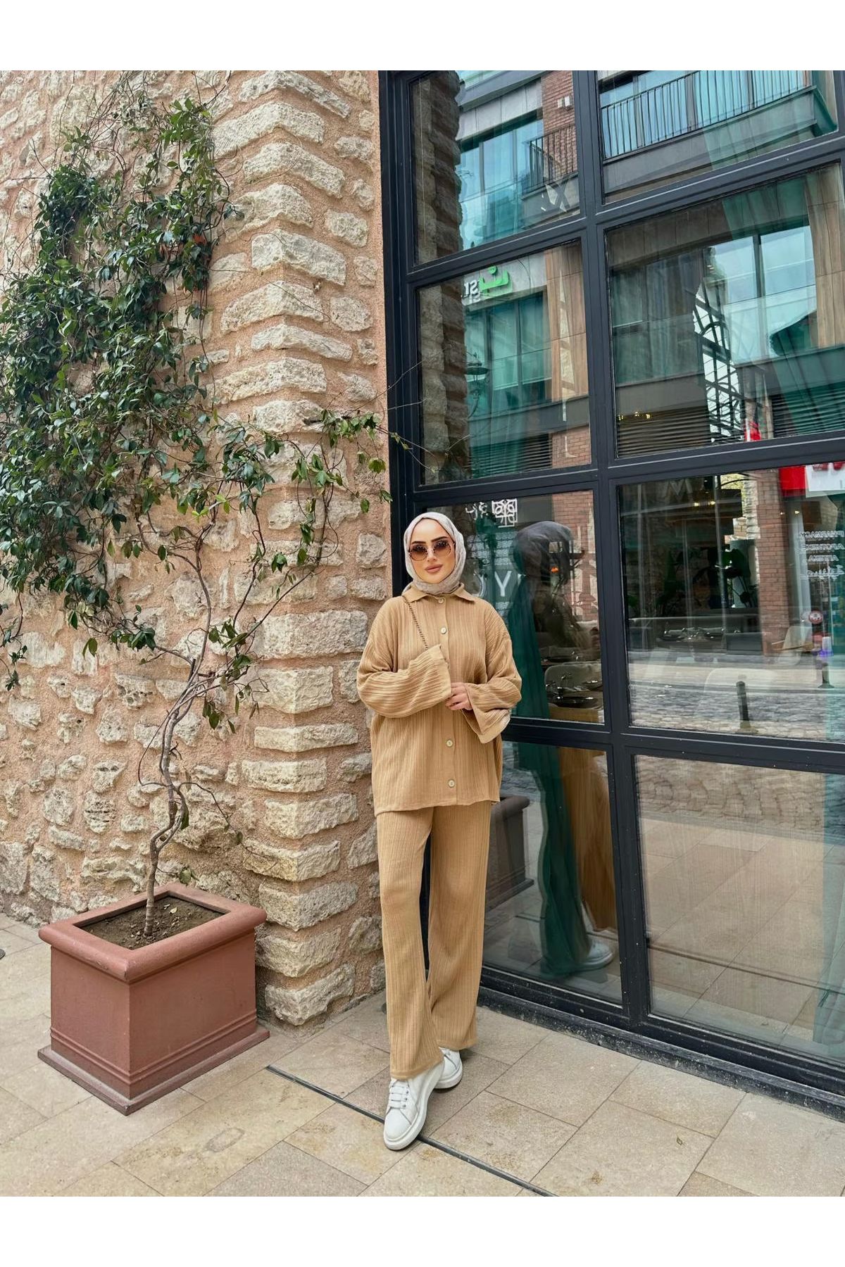 ست بالاپایین پوشیده چند رنگ زنانه SET اورجینال Rimel Moda