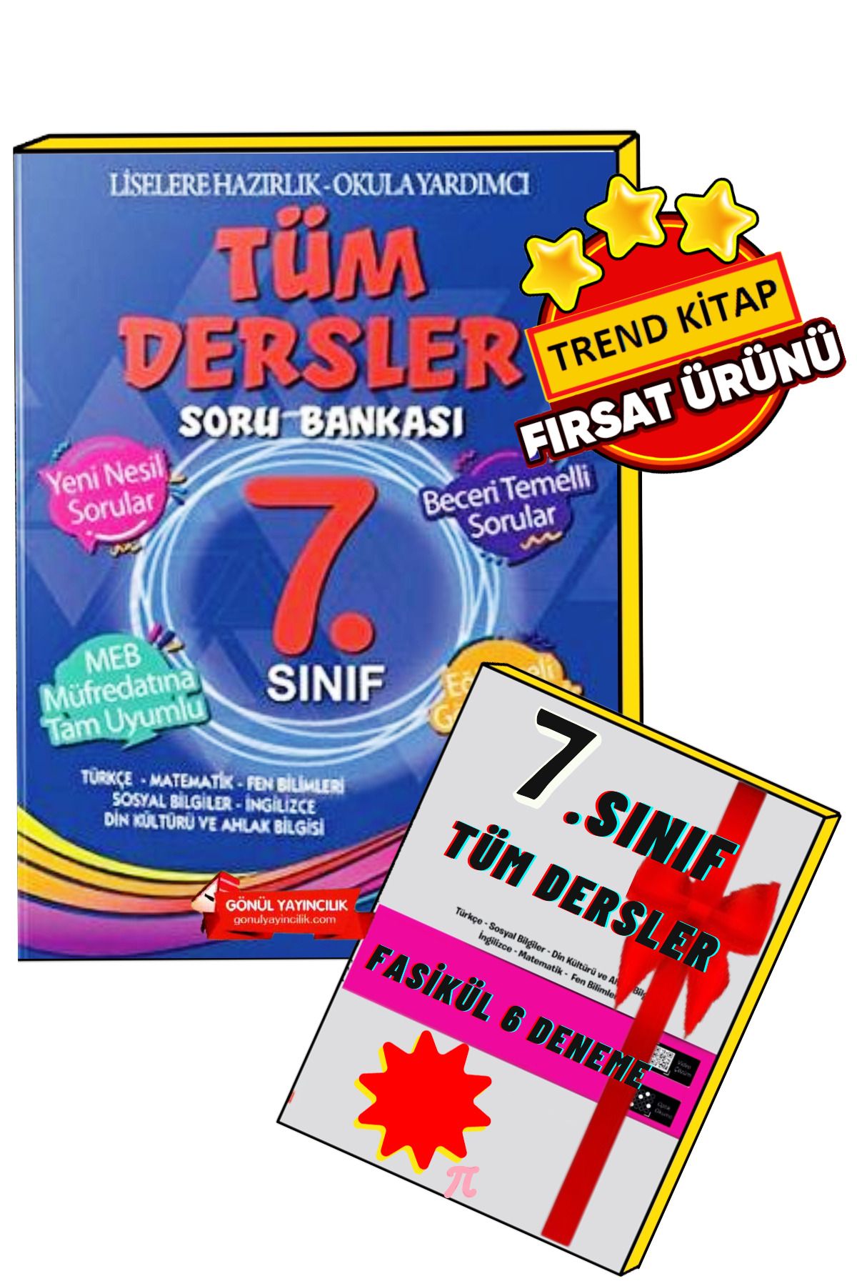 GÖNÜL YAYINCILIK ВСЕ КУРСЫ БАНК ВОПРОСОВ + FASCICLE 6 ПРОБНЫЙ ЭКЗАМЕН 7 ВОПРОСОВ ПРОБНЫЙ ЭКЗАМЕН С ОПТИЧЕСКИМИ ФОРМАМИ