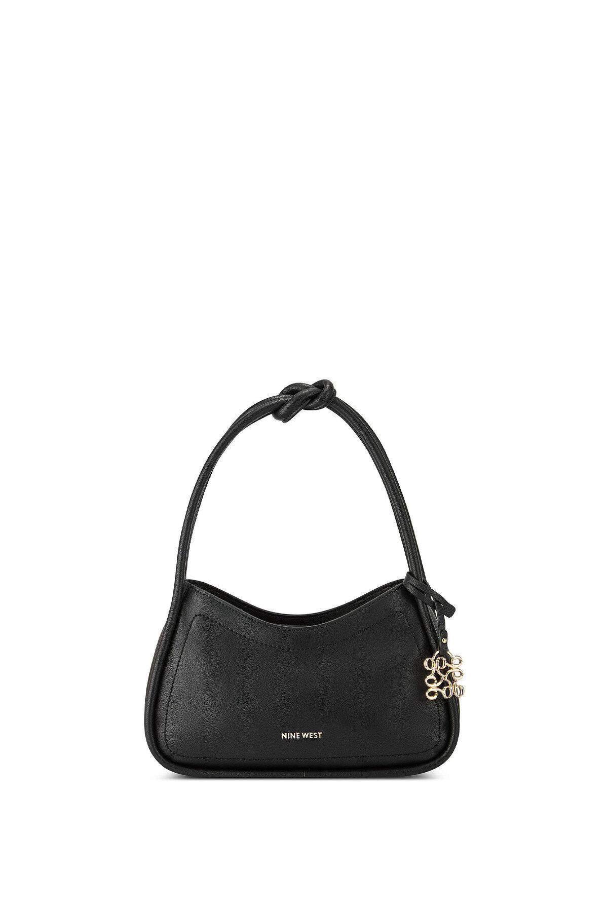 Bolsa Negra Mujer Bolsa Crossbody Nine West Con Estampado Liso